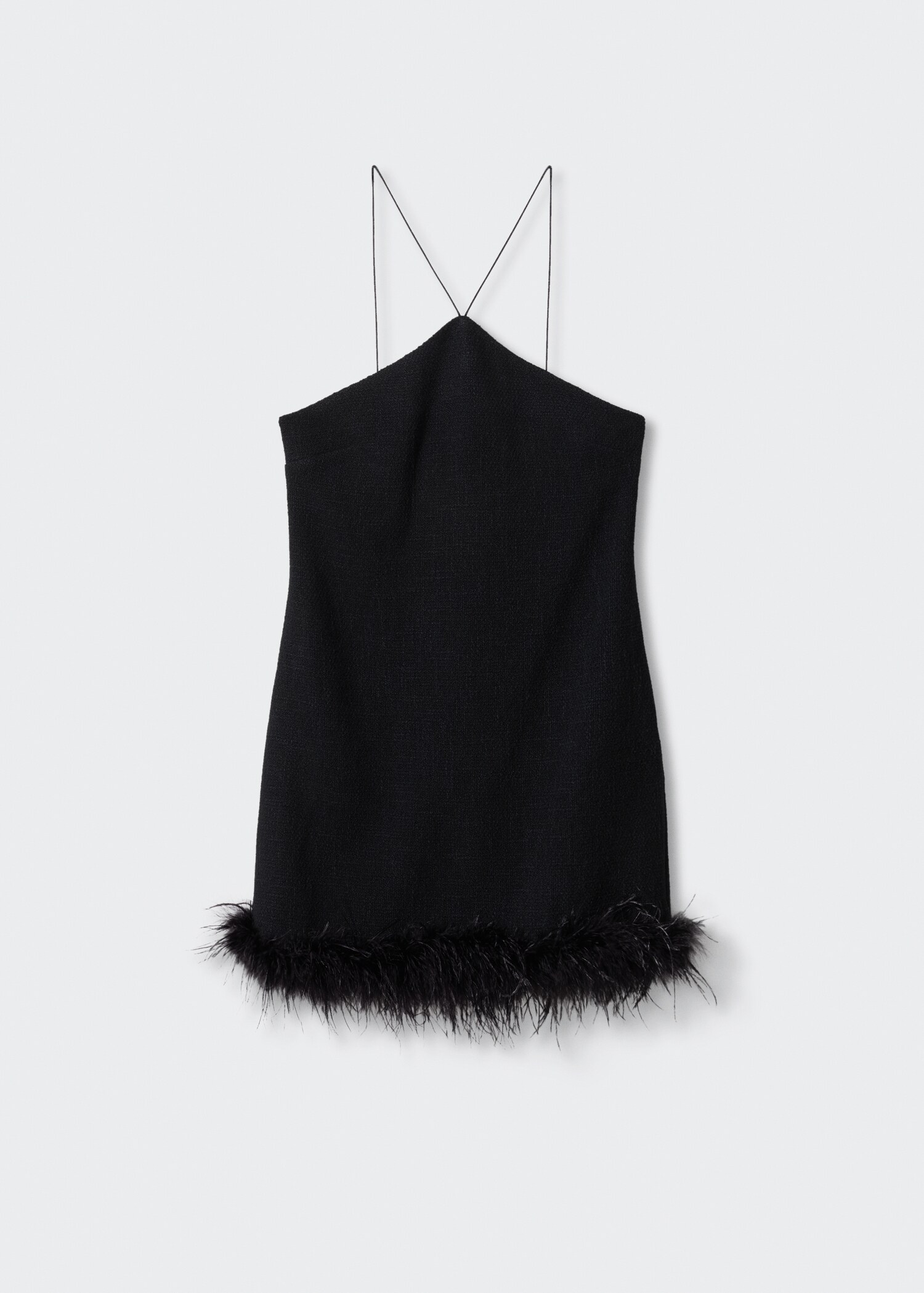 Robe détail plumes - Article sans modèle