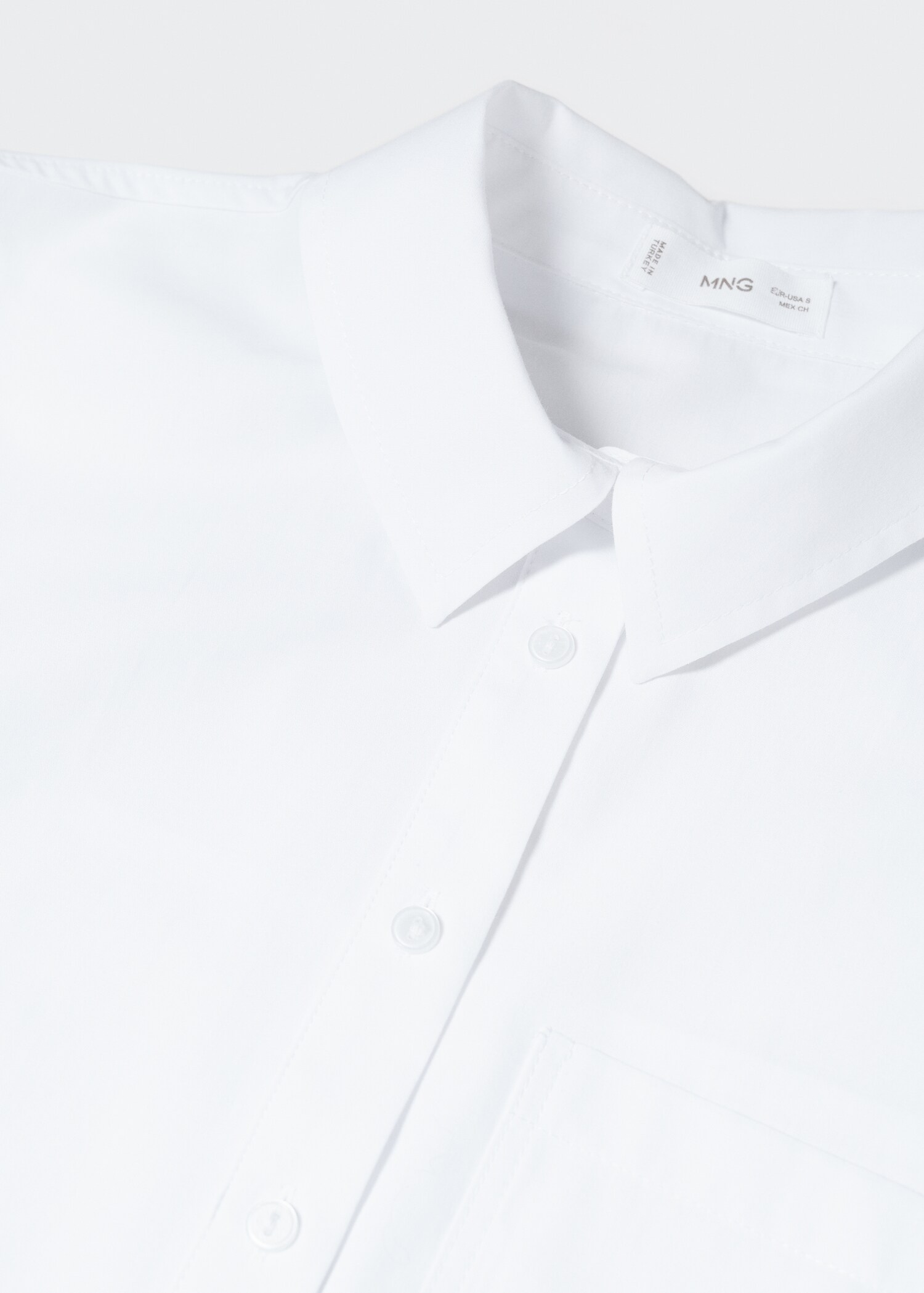 Cropped skjorte - Artikkeldetalj 8