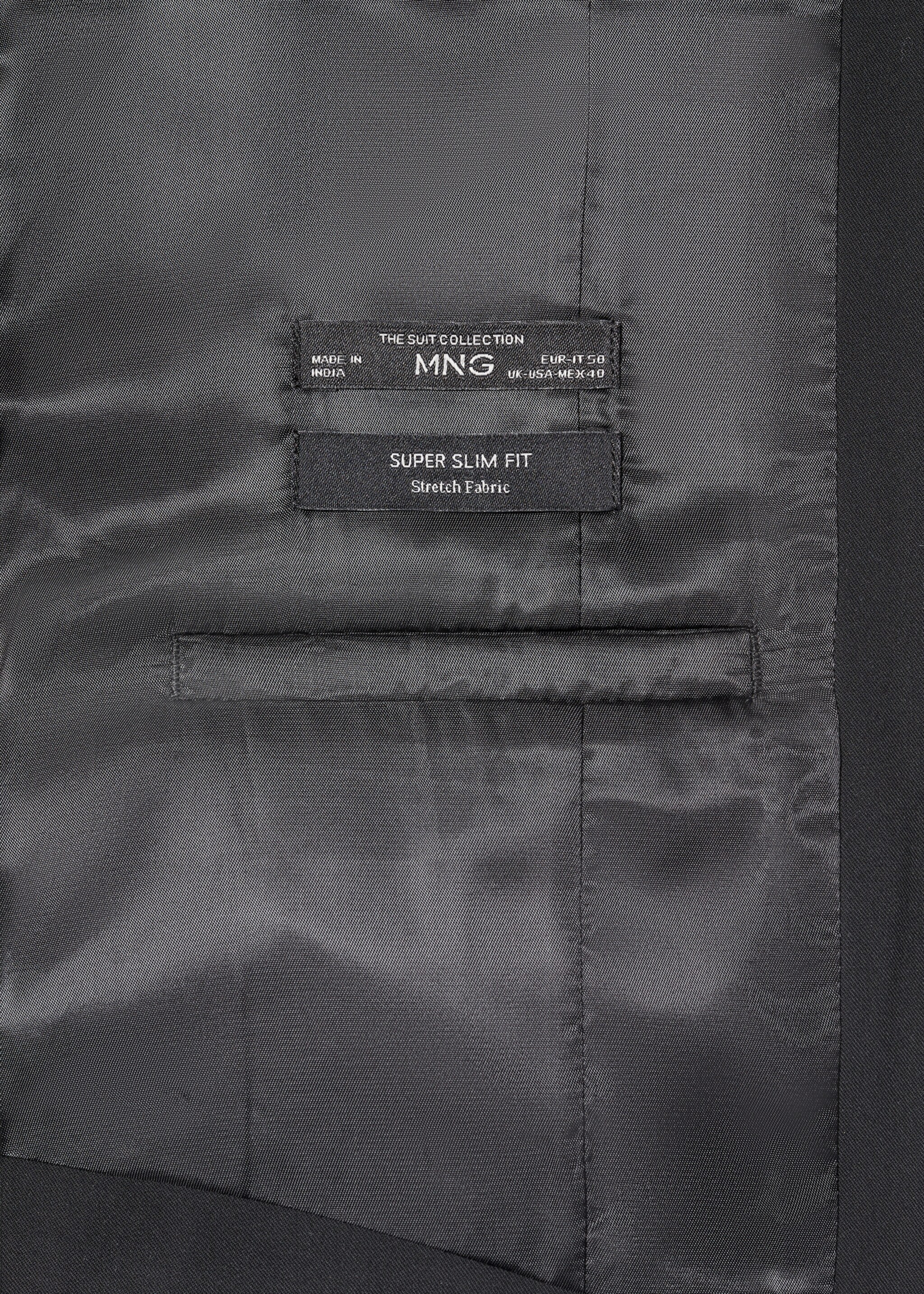 Chaleco traje super slim fit - Detalle del artículo 8