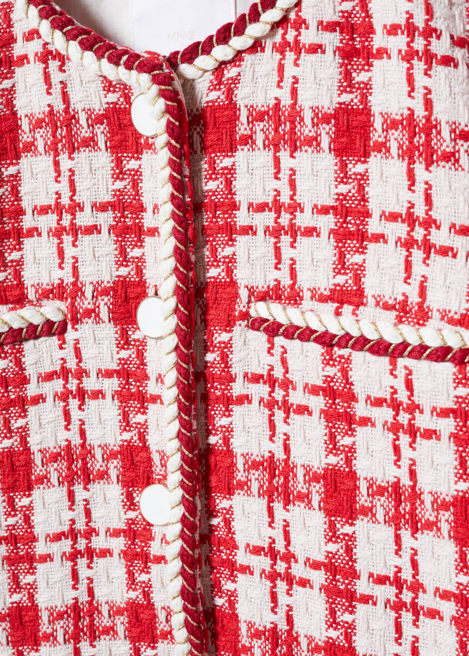 Tweed jacket with pockets - Details of the article 8