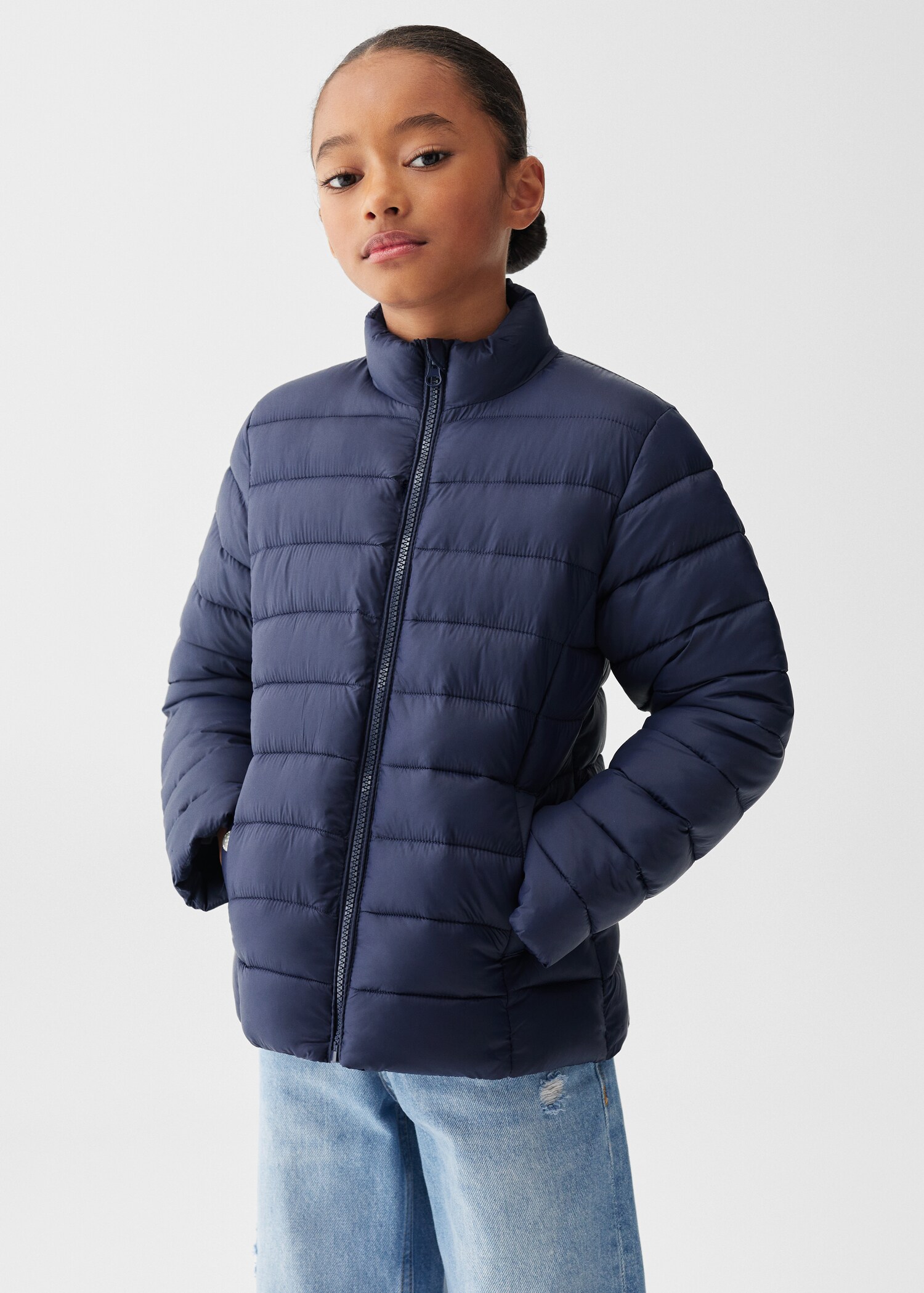 Wasserabweisende Steppjacke - Mittlere Ansicht