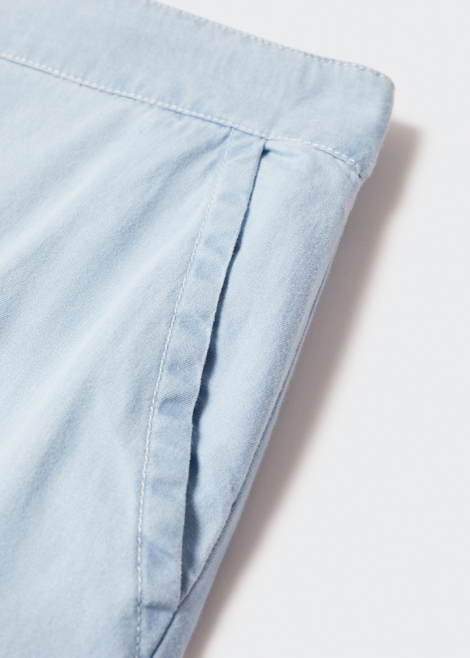 Tencel cotton culotte pants - Details of the article 8