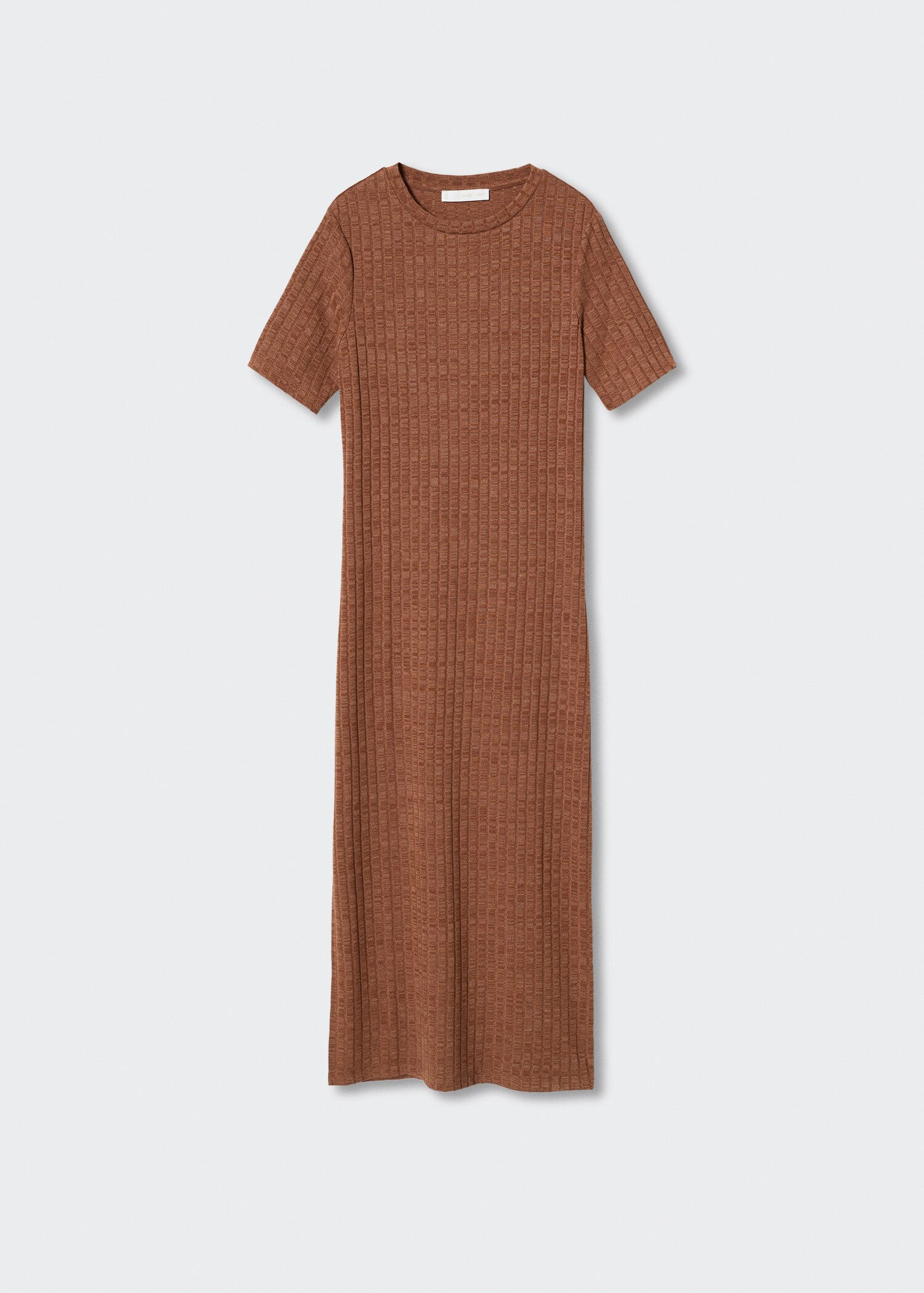 Ribbed knit dress - Article without model