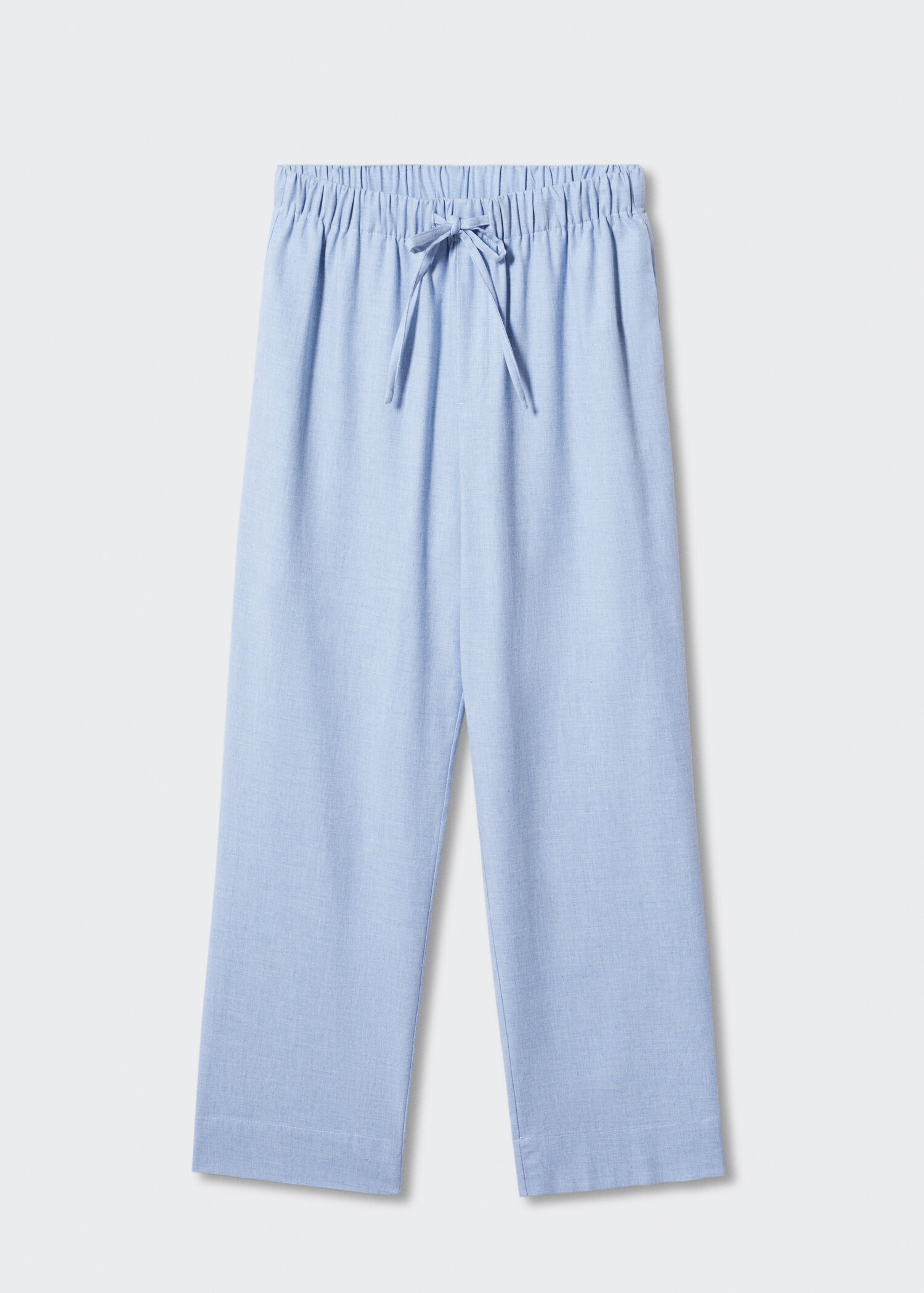 Cotton gauze pajama pants - Article without model