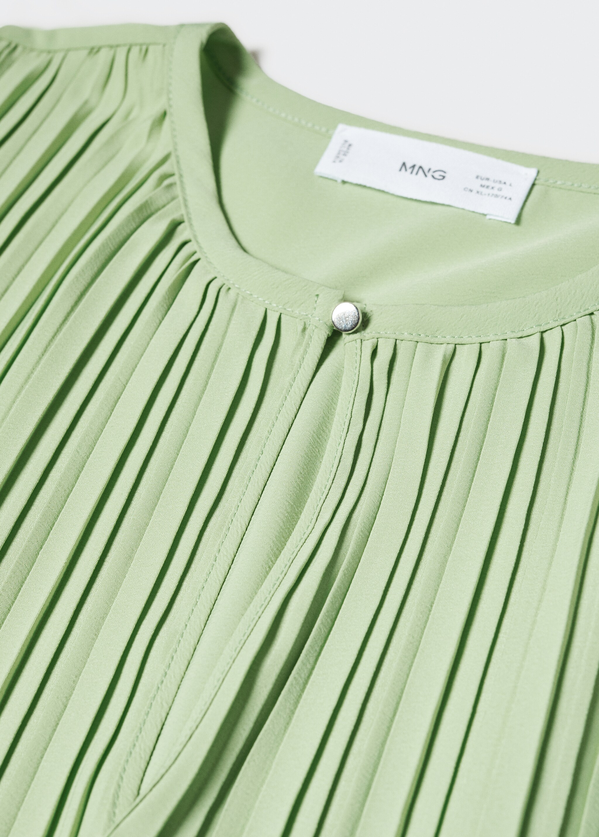 Pleated strap top - Details of the article 8