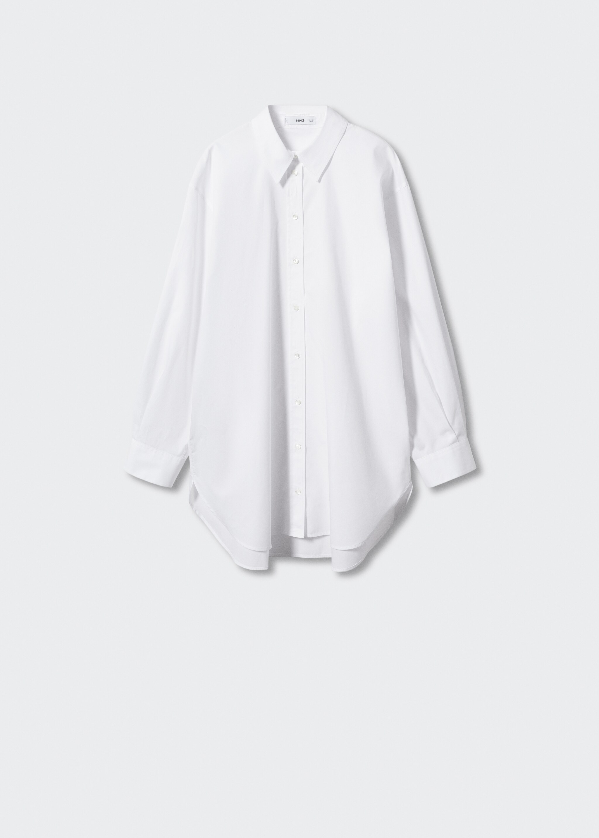 Camisa larga algodón - Artículo sin modelo