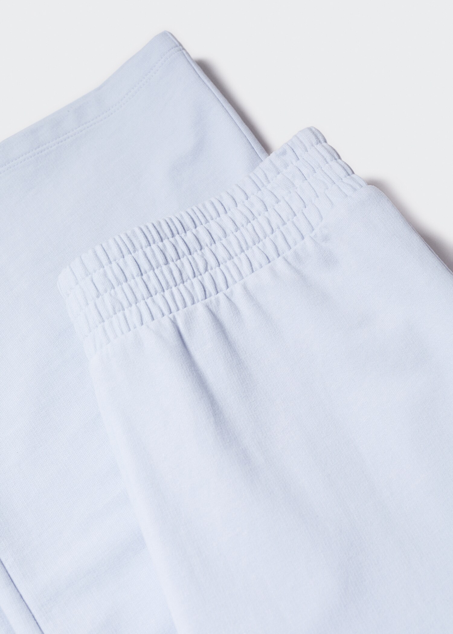 Knit jogger-style trousers - Details of the article 8