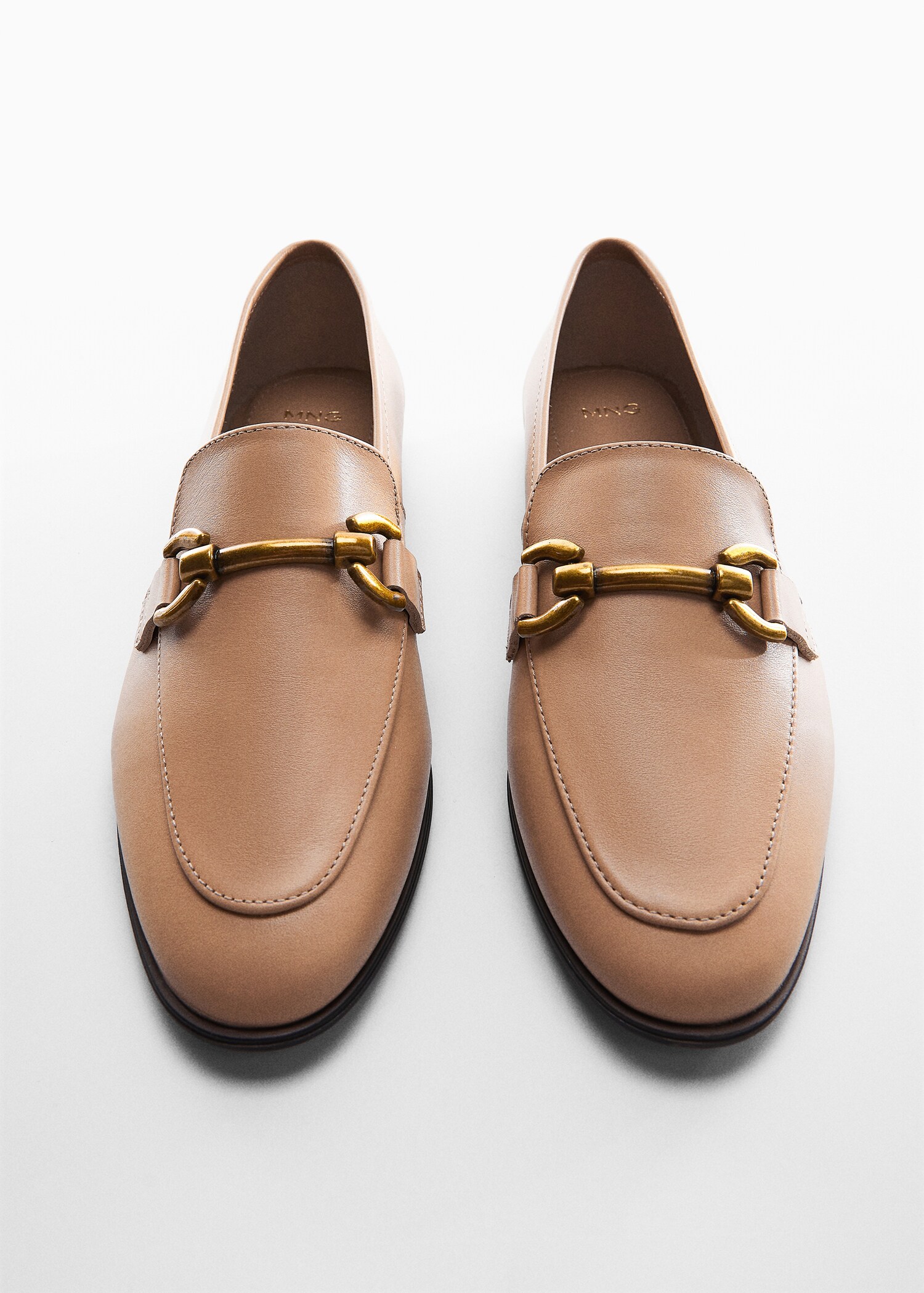 Buckle leather moccasins - Details of the article 5