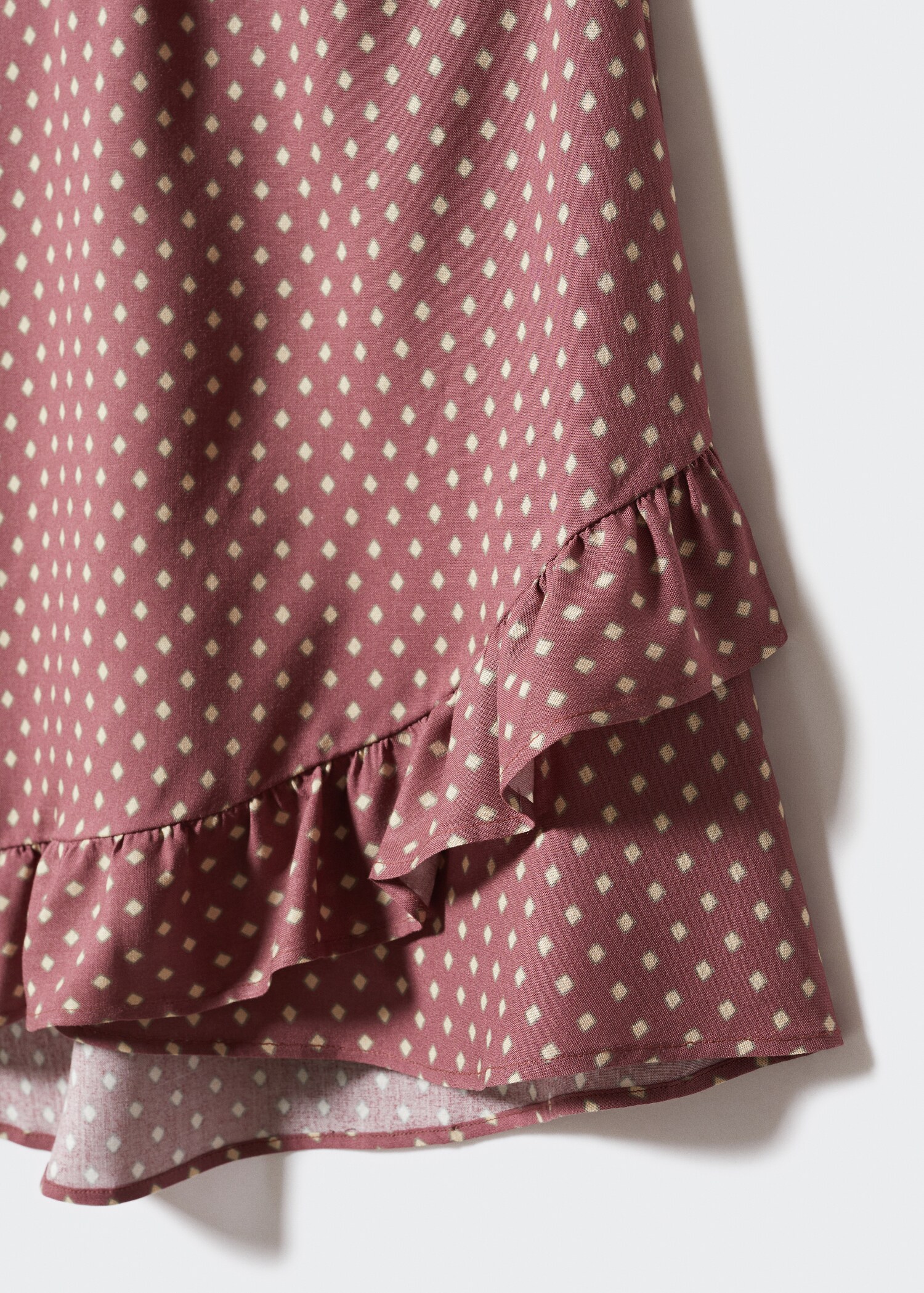 Asymmetrisches Kleid mit Volant - Detail des Artikels 8