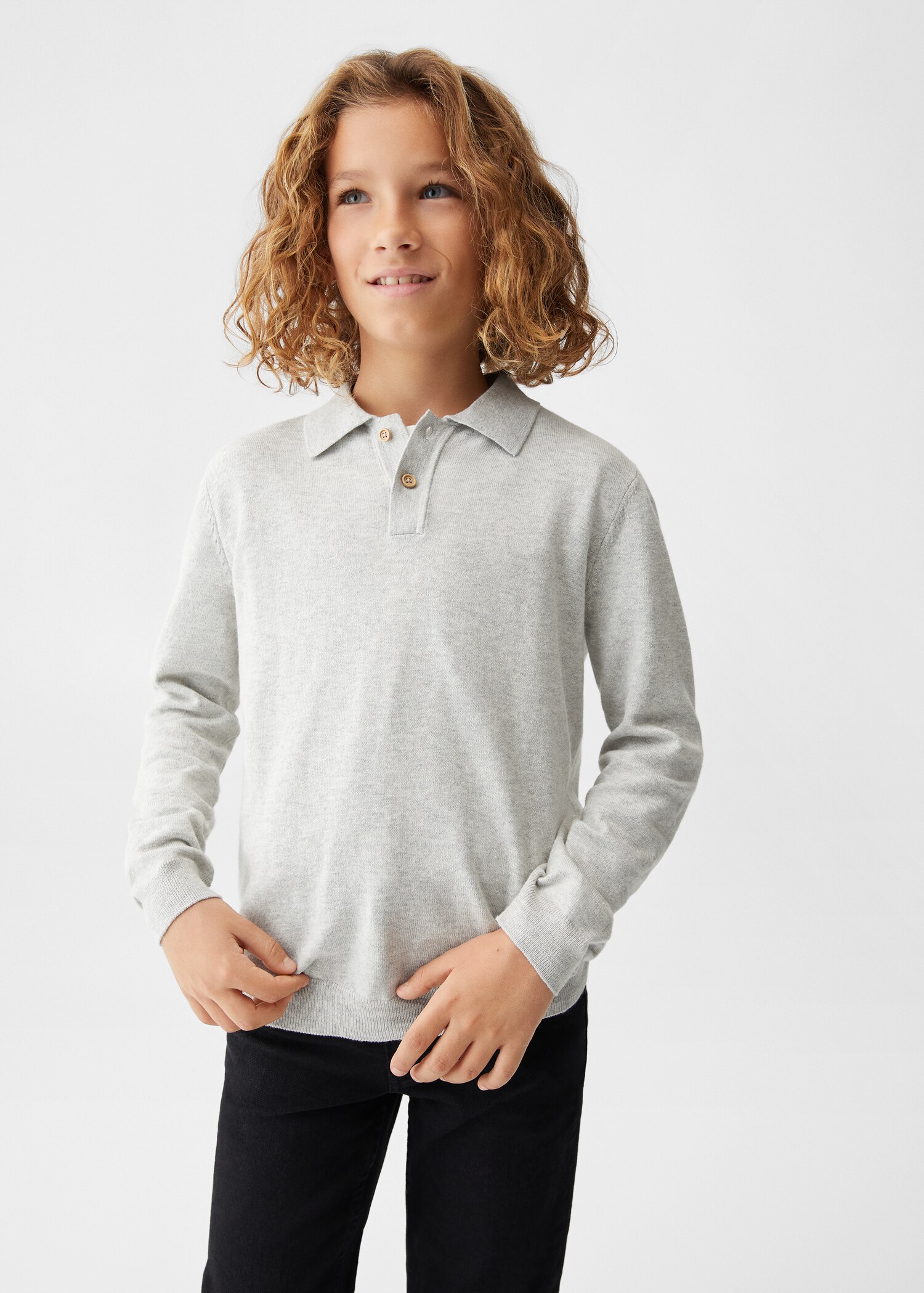 Polo neck sweater - Medium plane