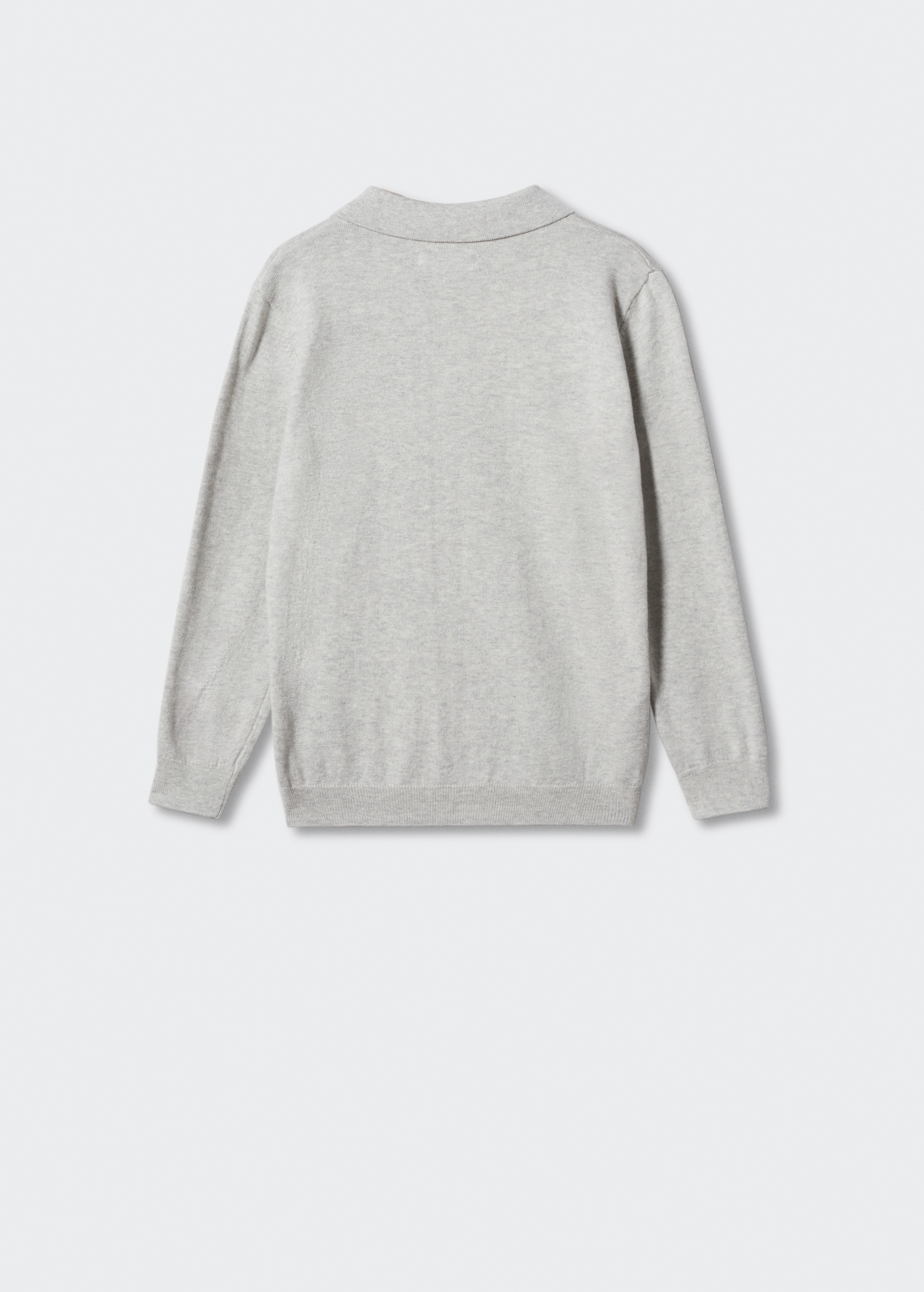 Polo neck sweater - Reverse of the article