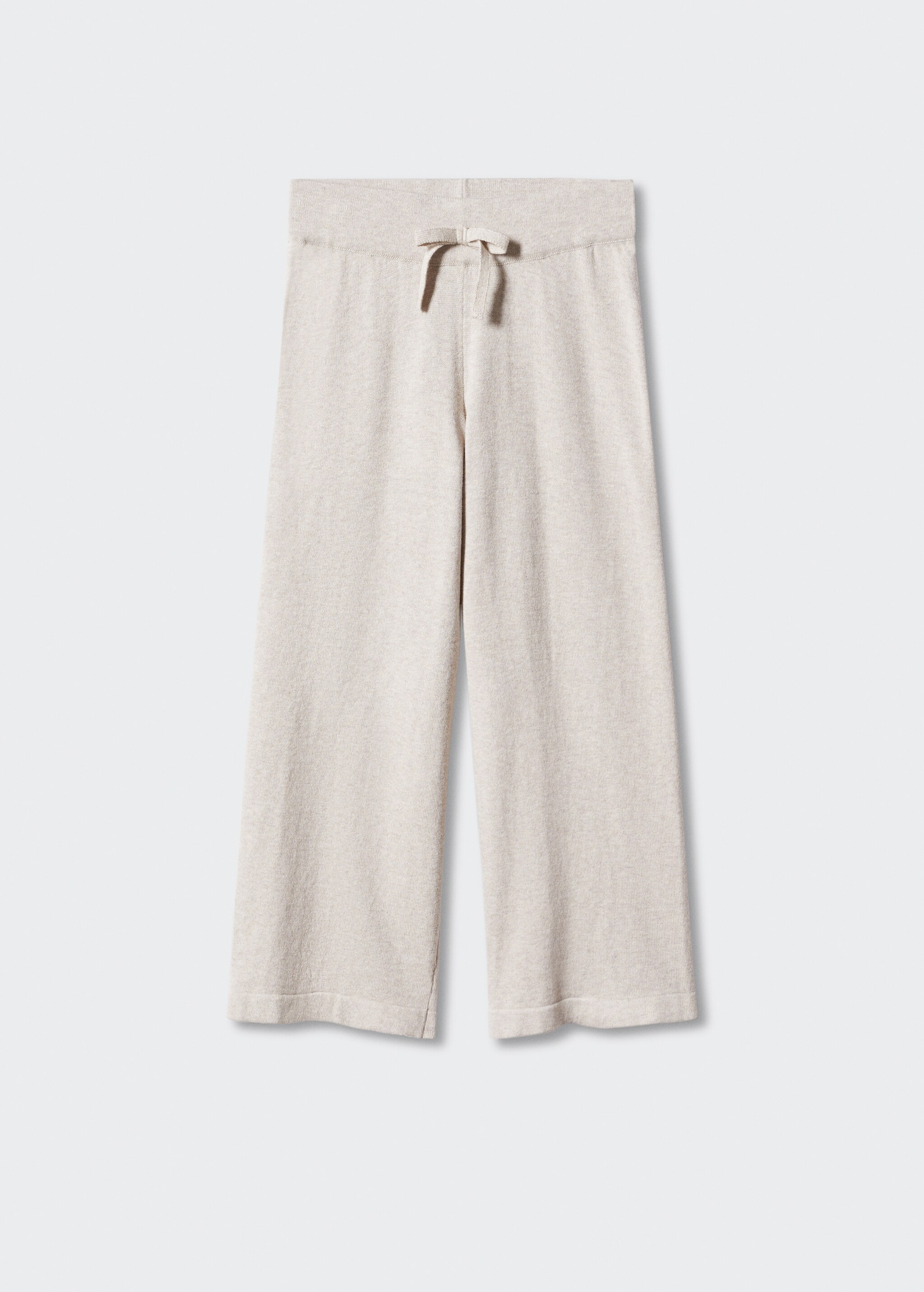 Knitted culotte trousers - Article without model