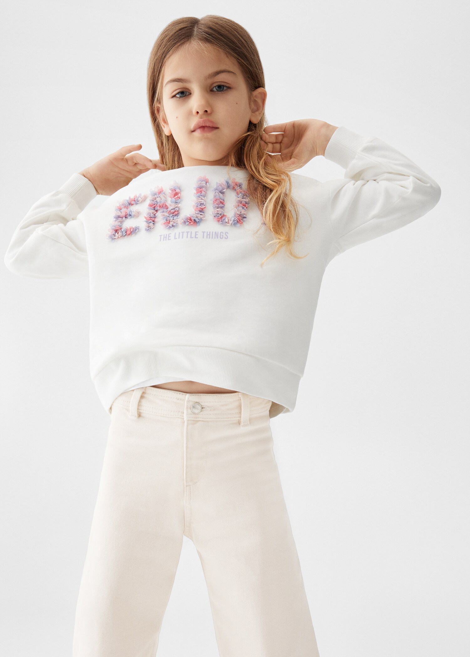 Culotte jeans - Medium plane