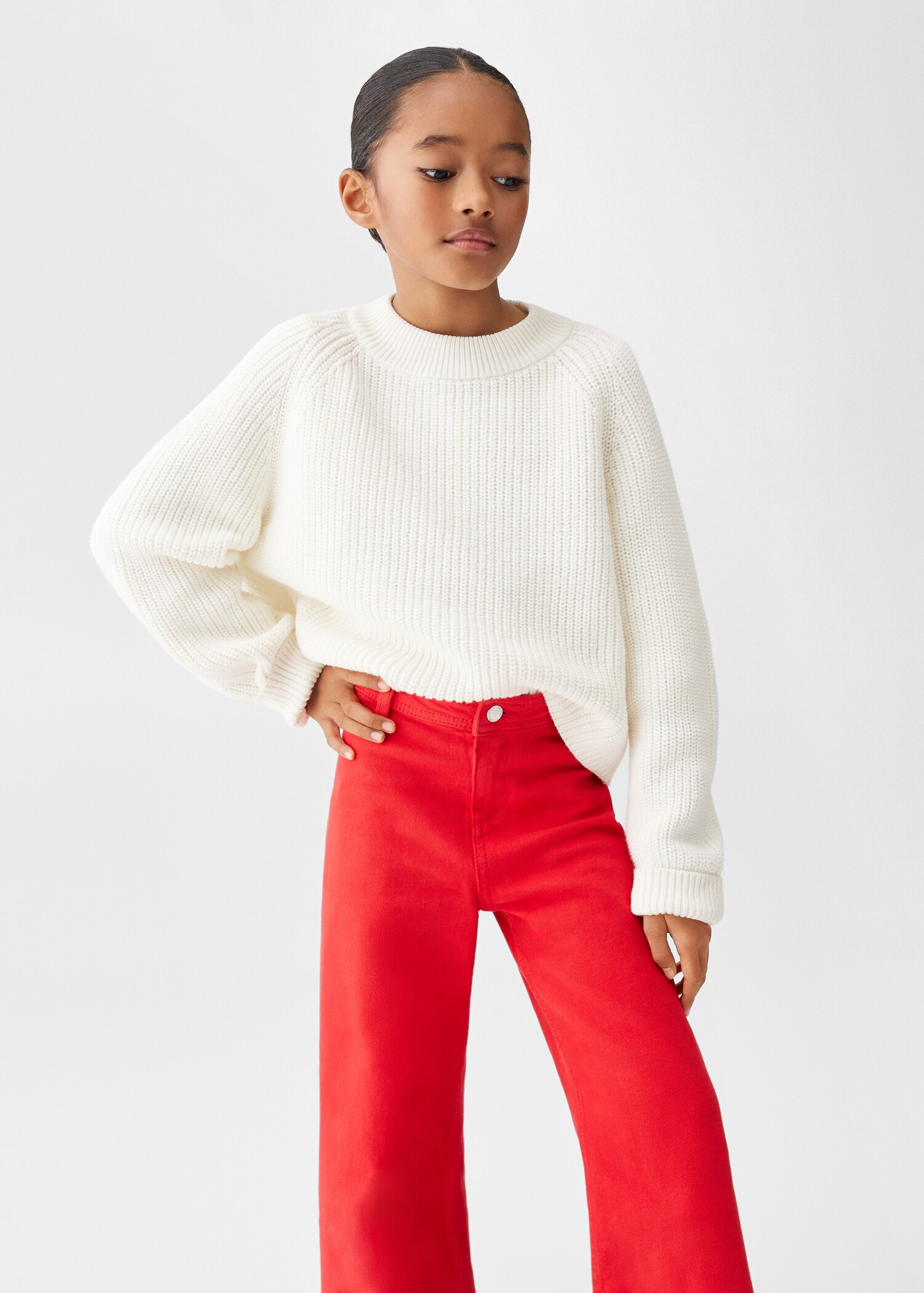 Culotte jeans - Medium plane