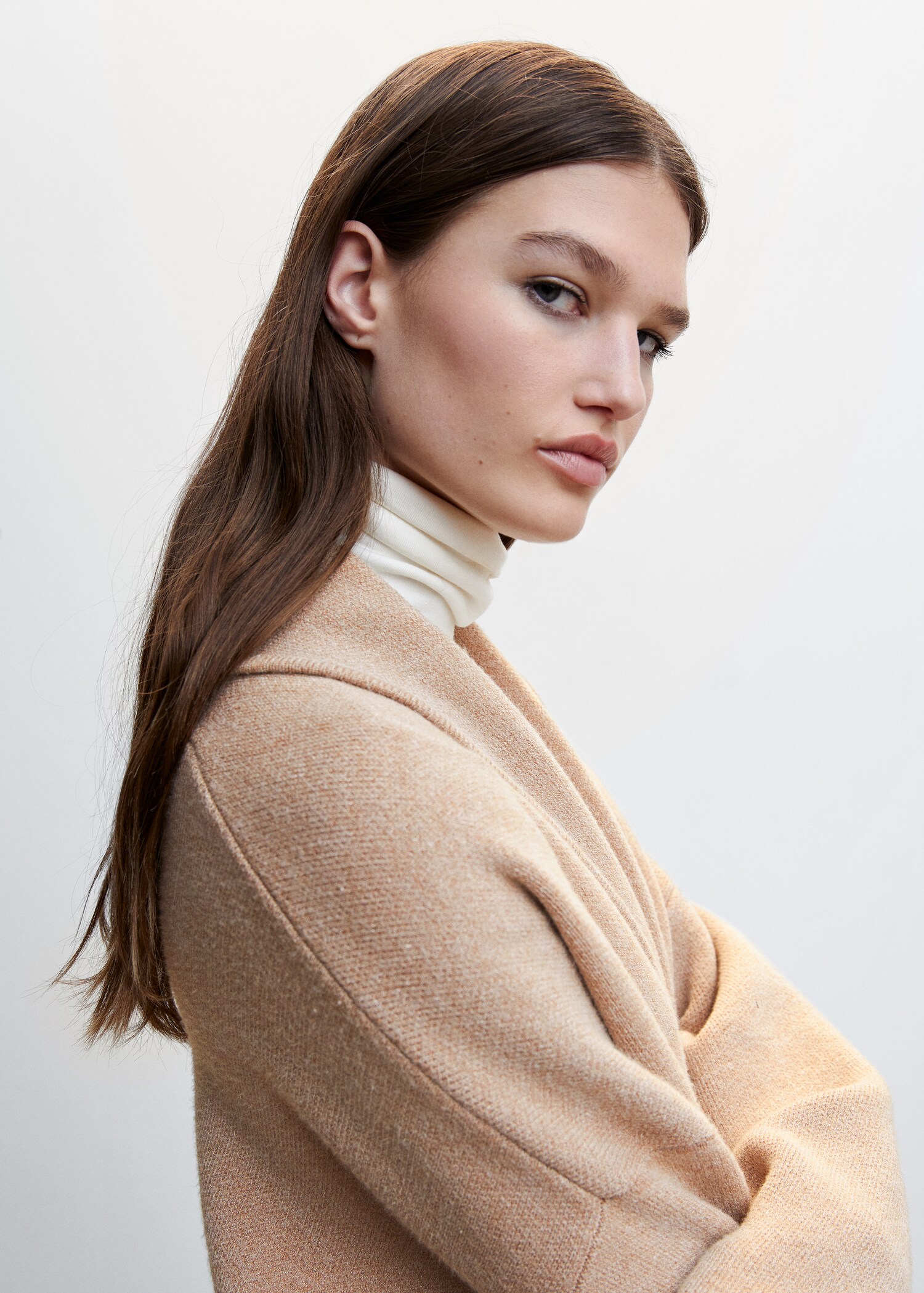 Cappotto oversize maglia tasche - Dettaglio dell'articolo 1