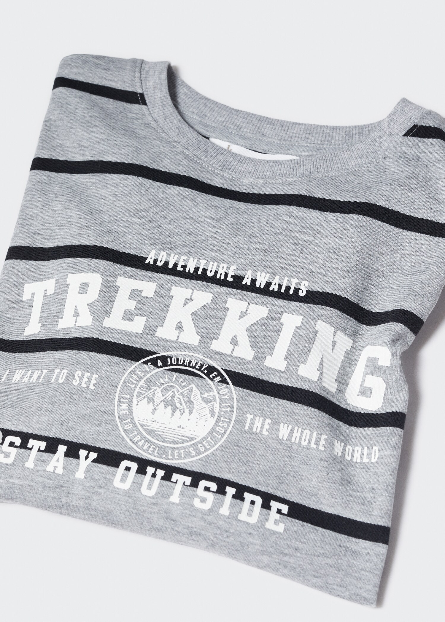 Printed cotton-blend T-shirt - Details of the article 8