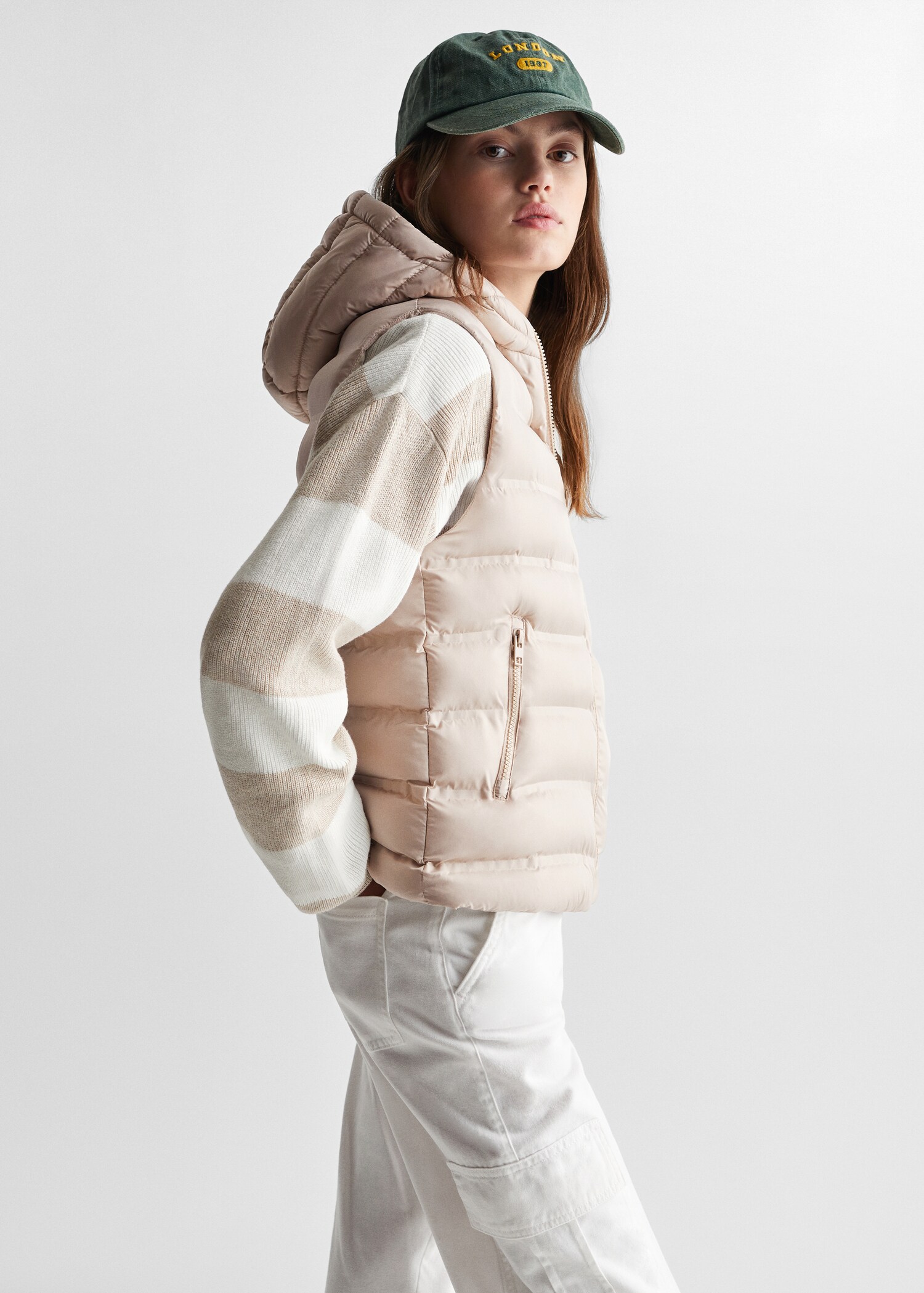 Quilted gilet - Medium plane