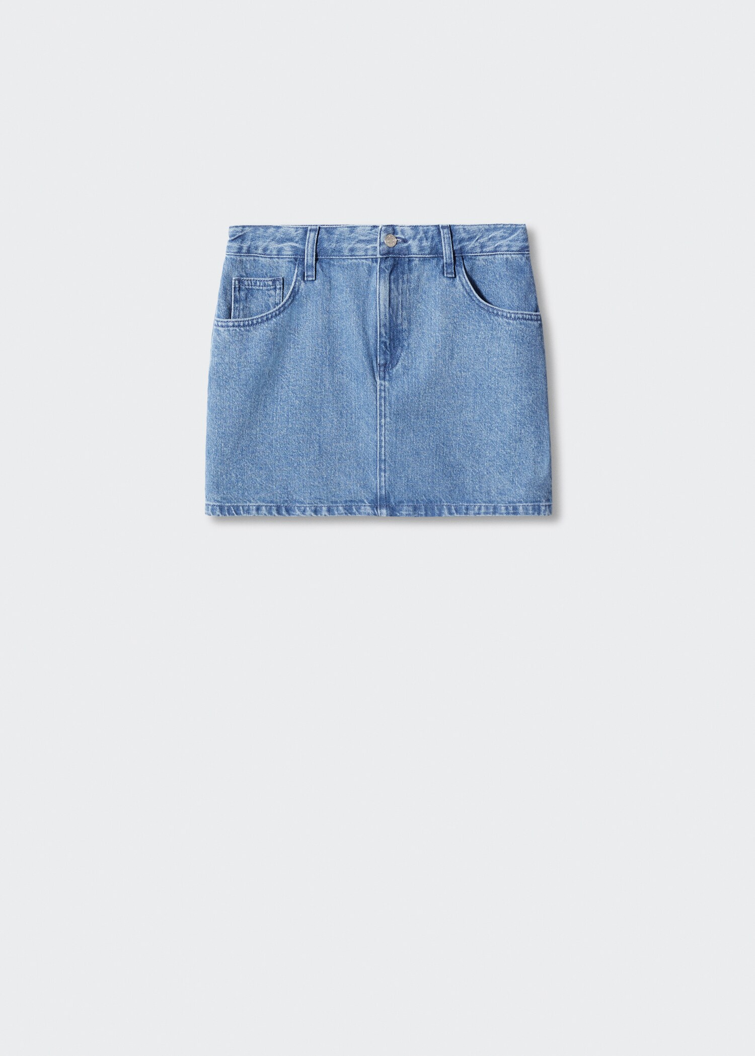 Denim mini-skirt - Article without model