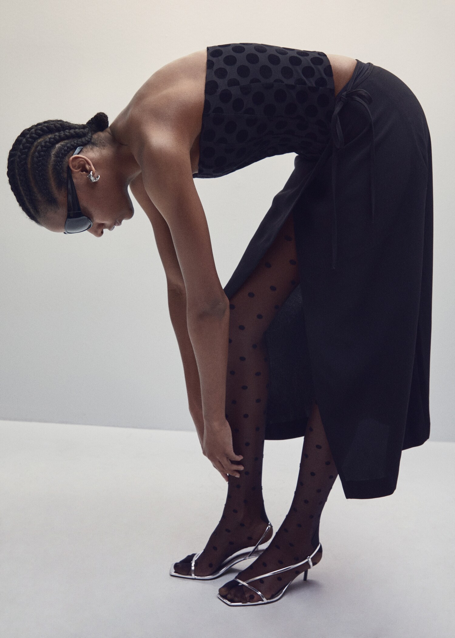 Bow midi skirt - Details of the article 7