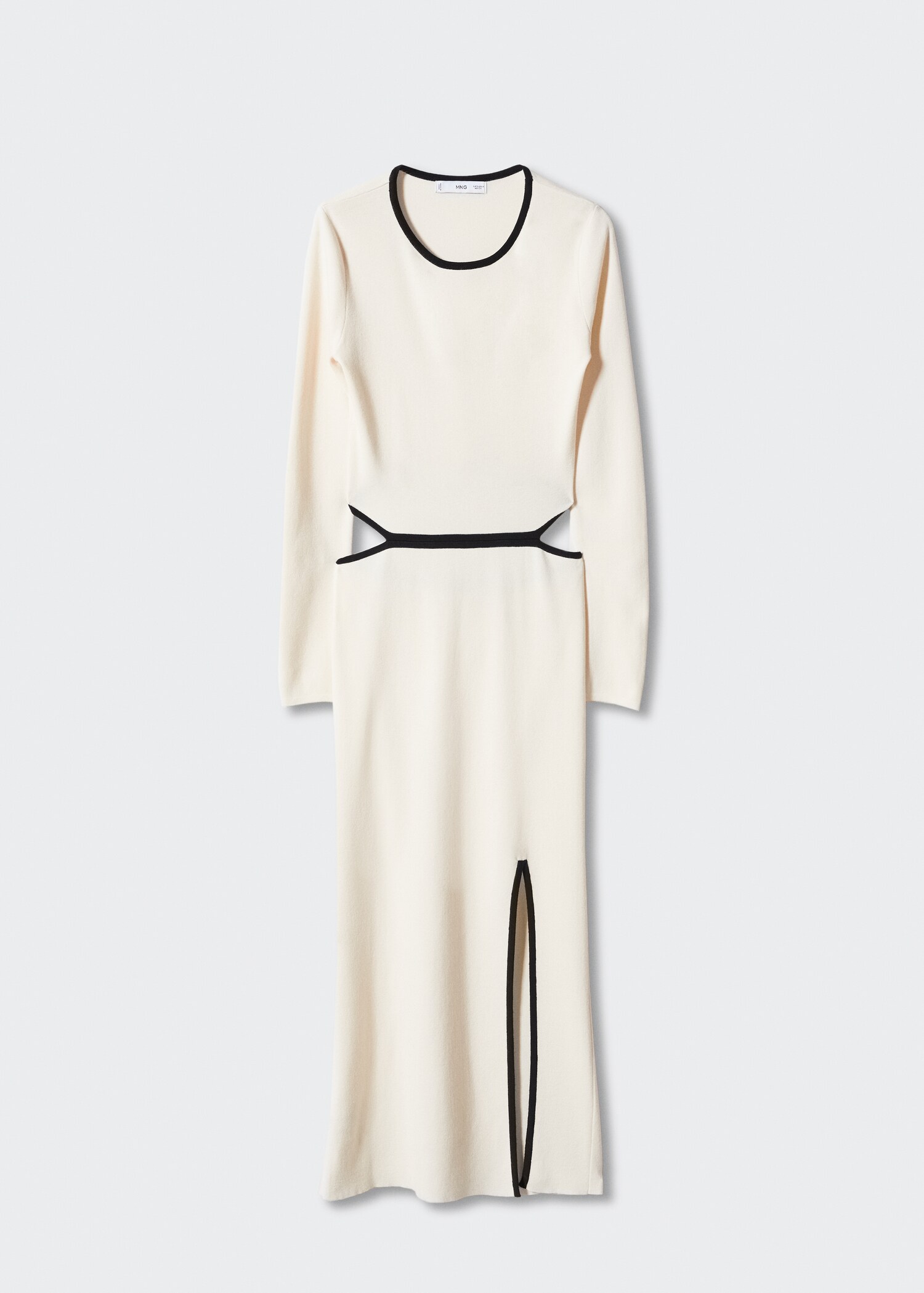 Knitted dress with openings - Article without model