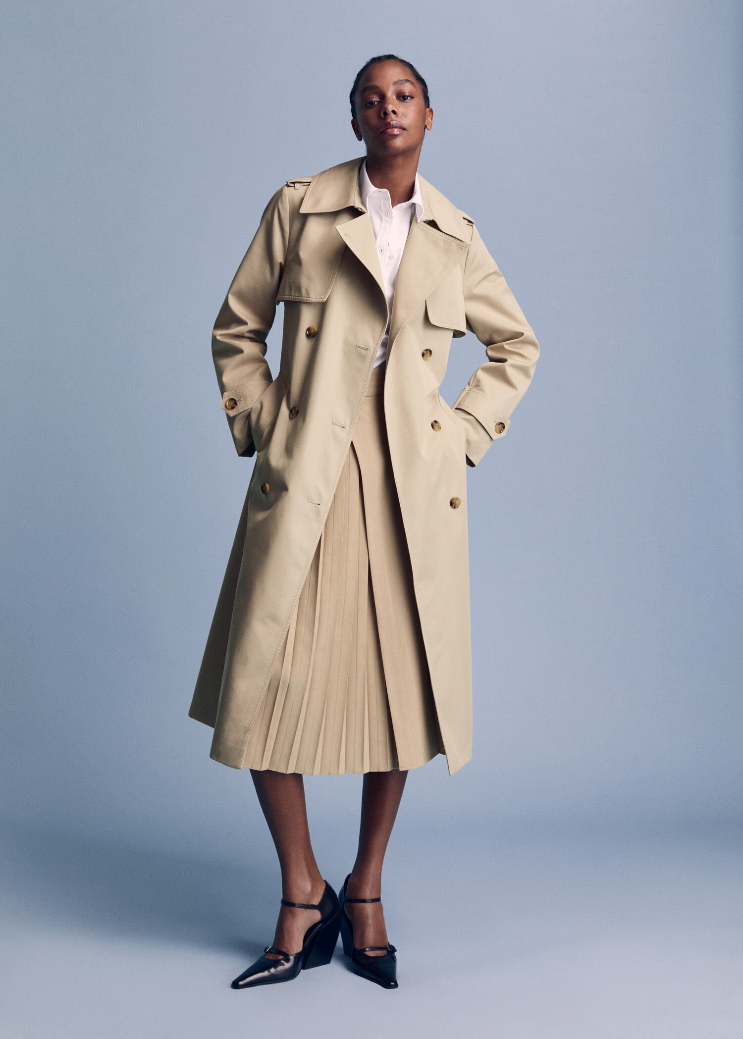 Trench clàssic llarg - Detall de l'article 7