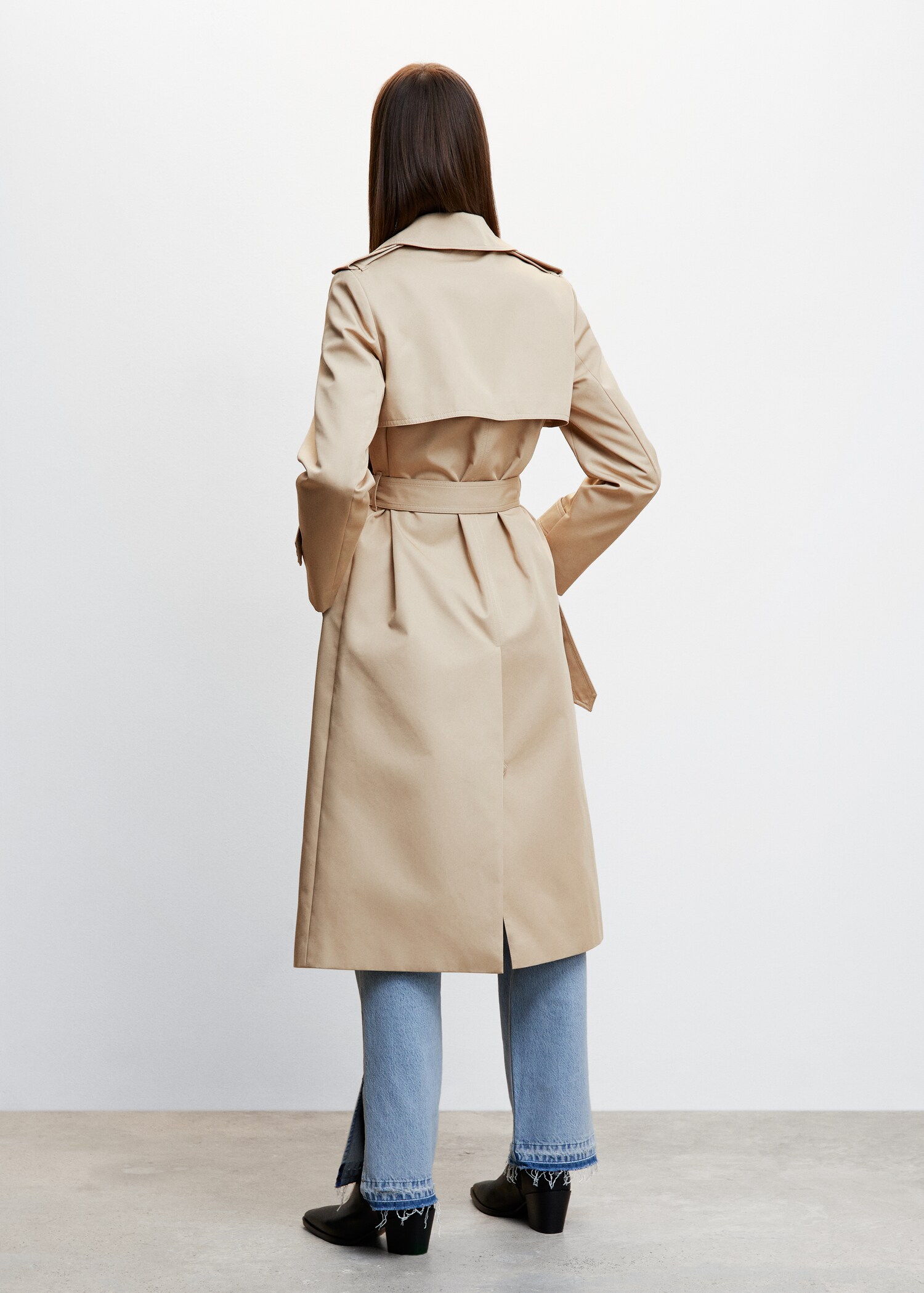 Trench clàssic llarg - Revers de l'article