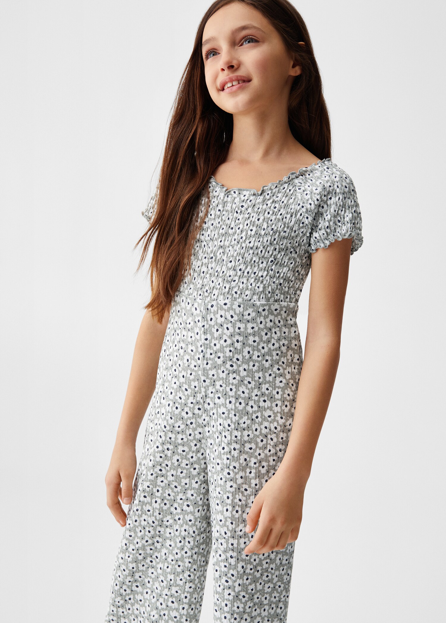 Floral print jumpsuit - Medium plane