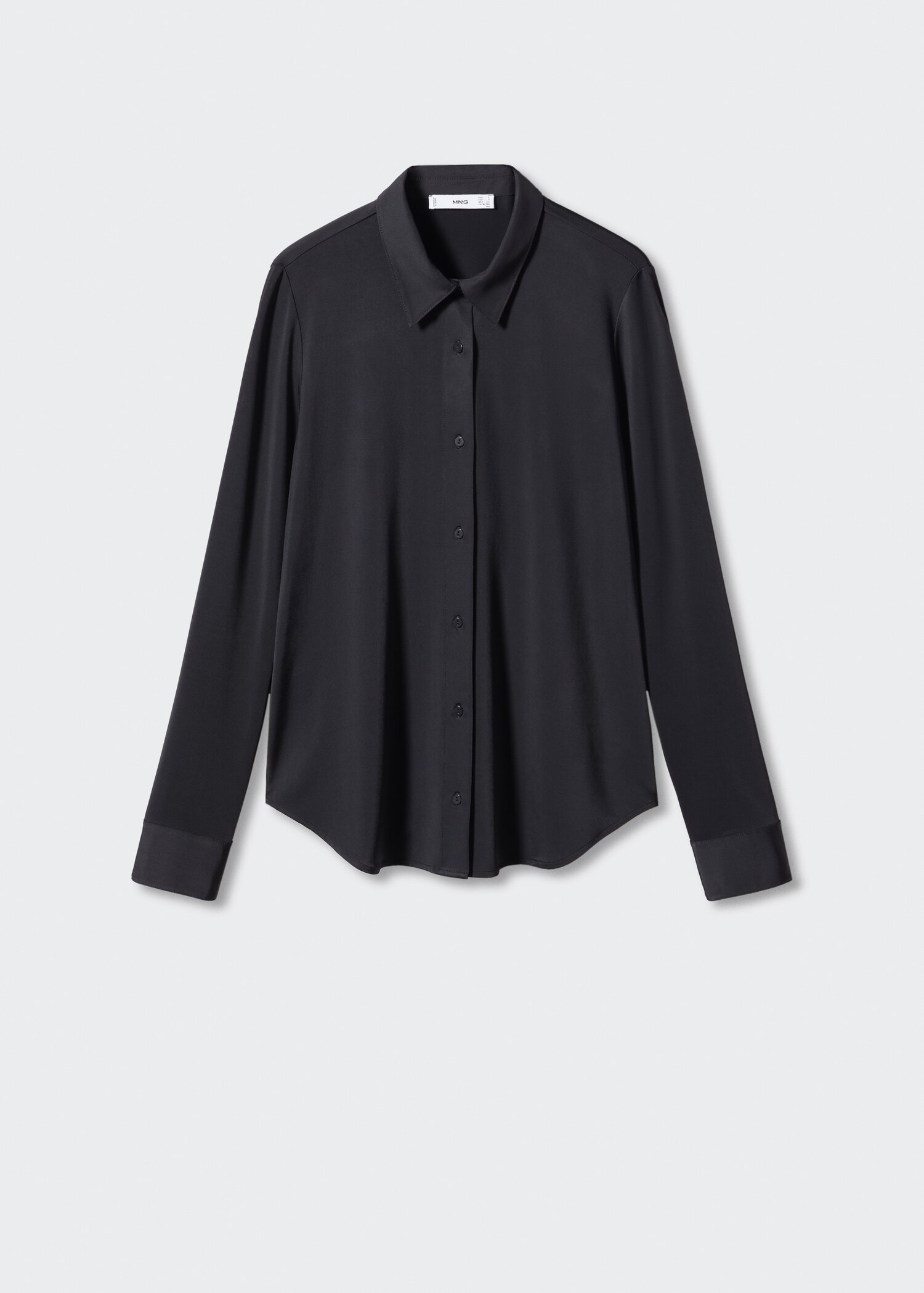 Fließende Bluse mit Knöpfen - Artikel ohne Model