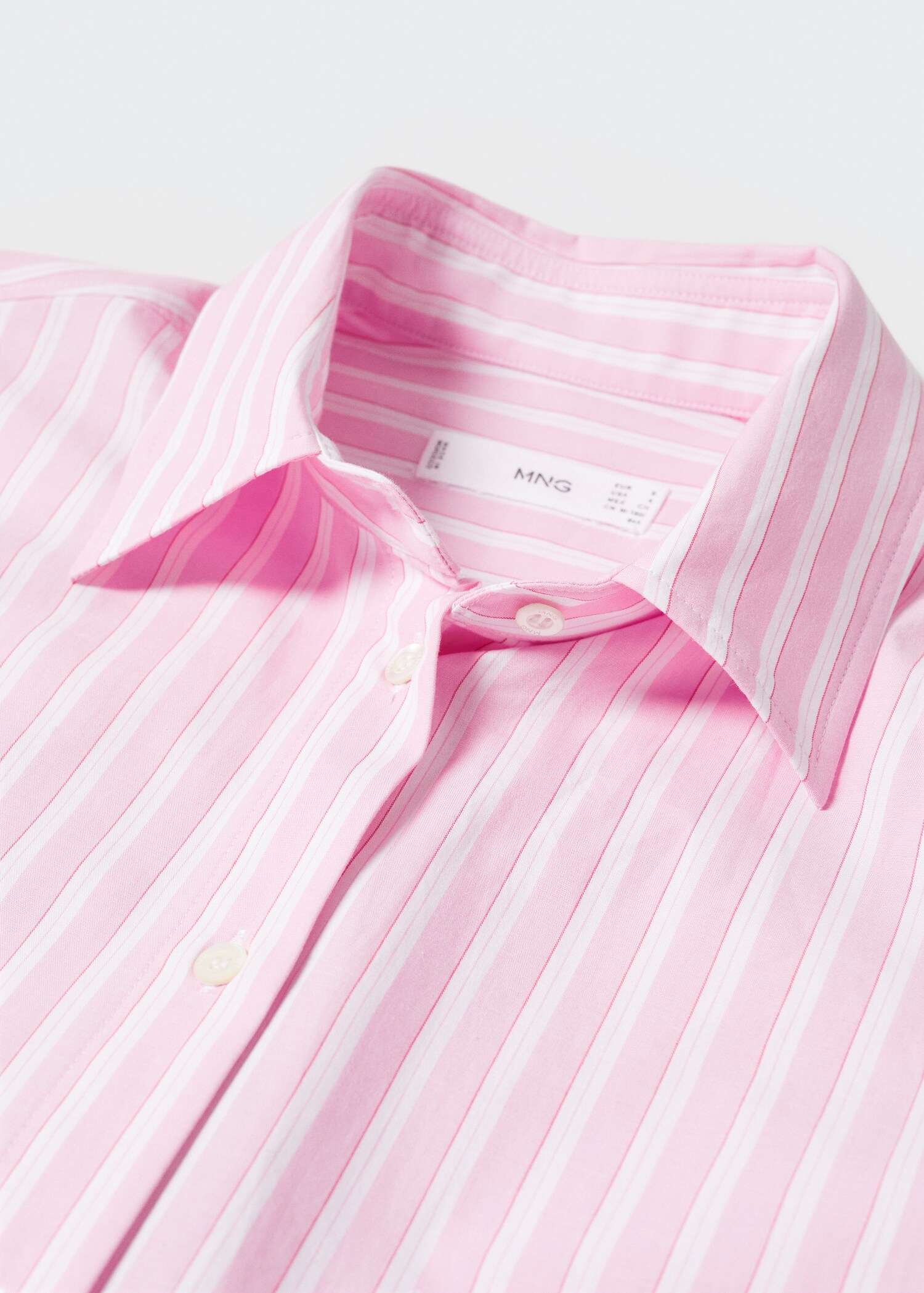 Gestreiftes Oversize-Hemd - Detail des Artikels 8