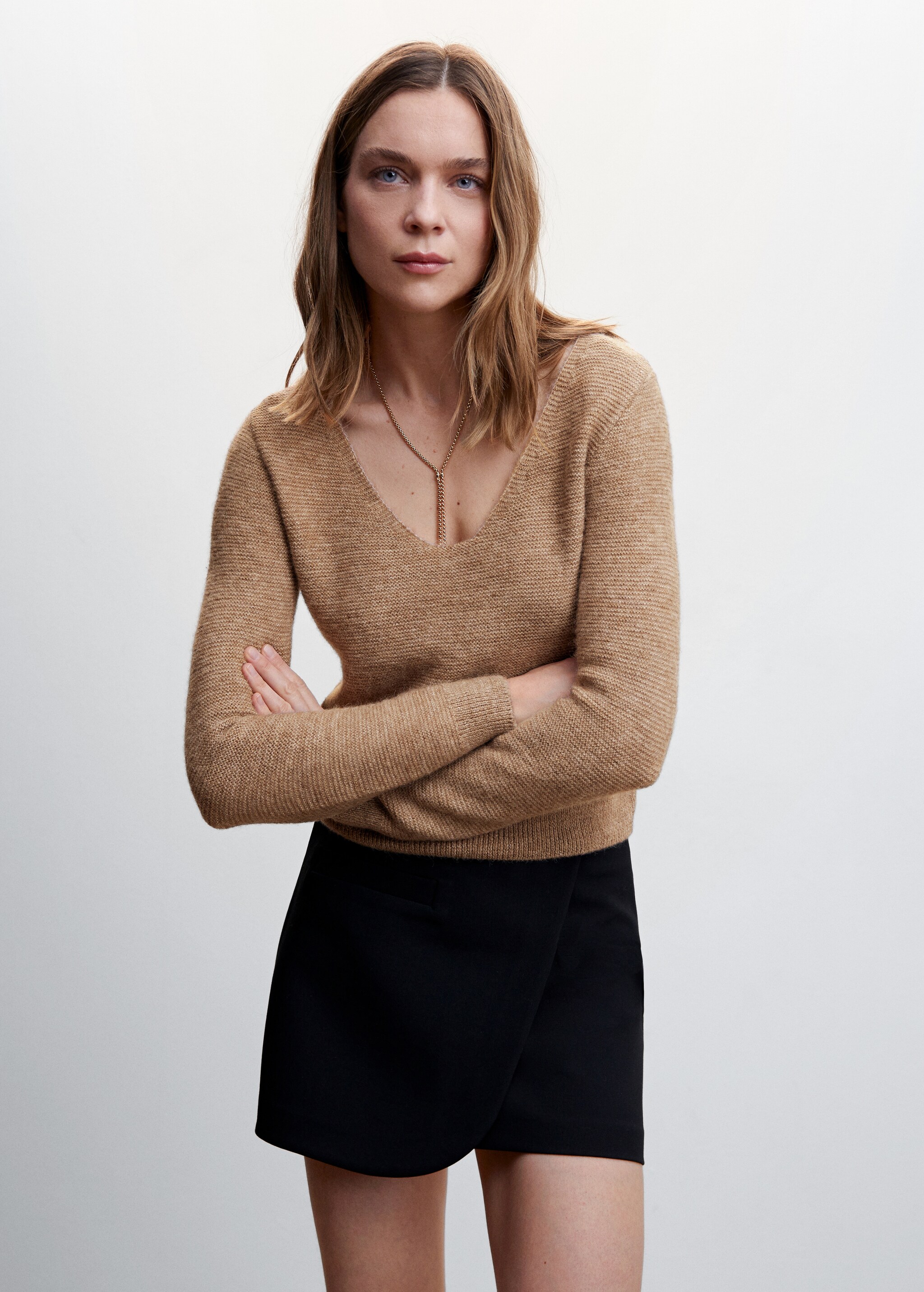 Reverse knit sweater - Medium plane