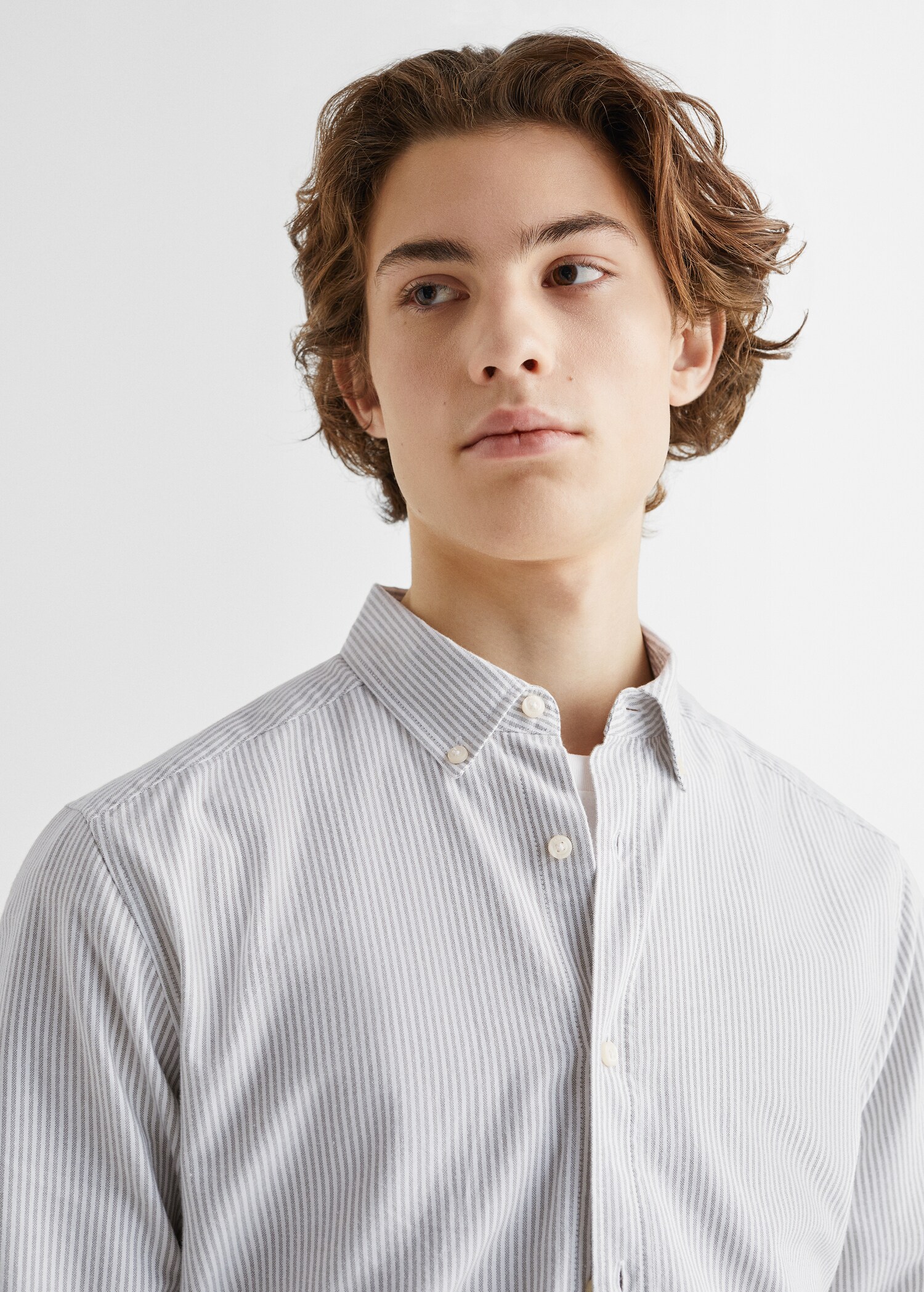 Camisa regular fit Oxford algodón - Detalle del artículo 1