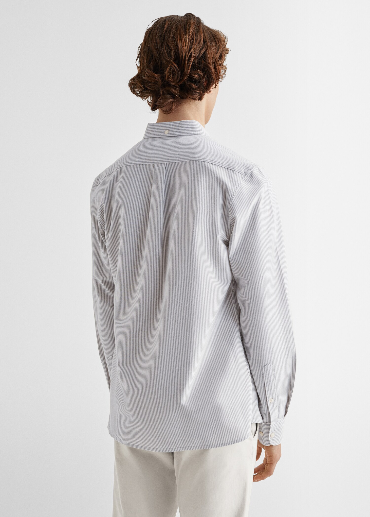 Camisa regular fit Oxford algodón - Reverso del artículo