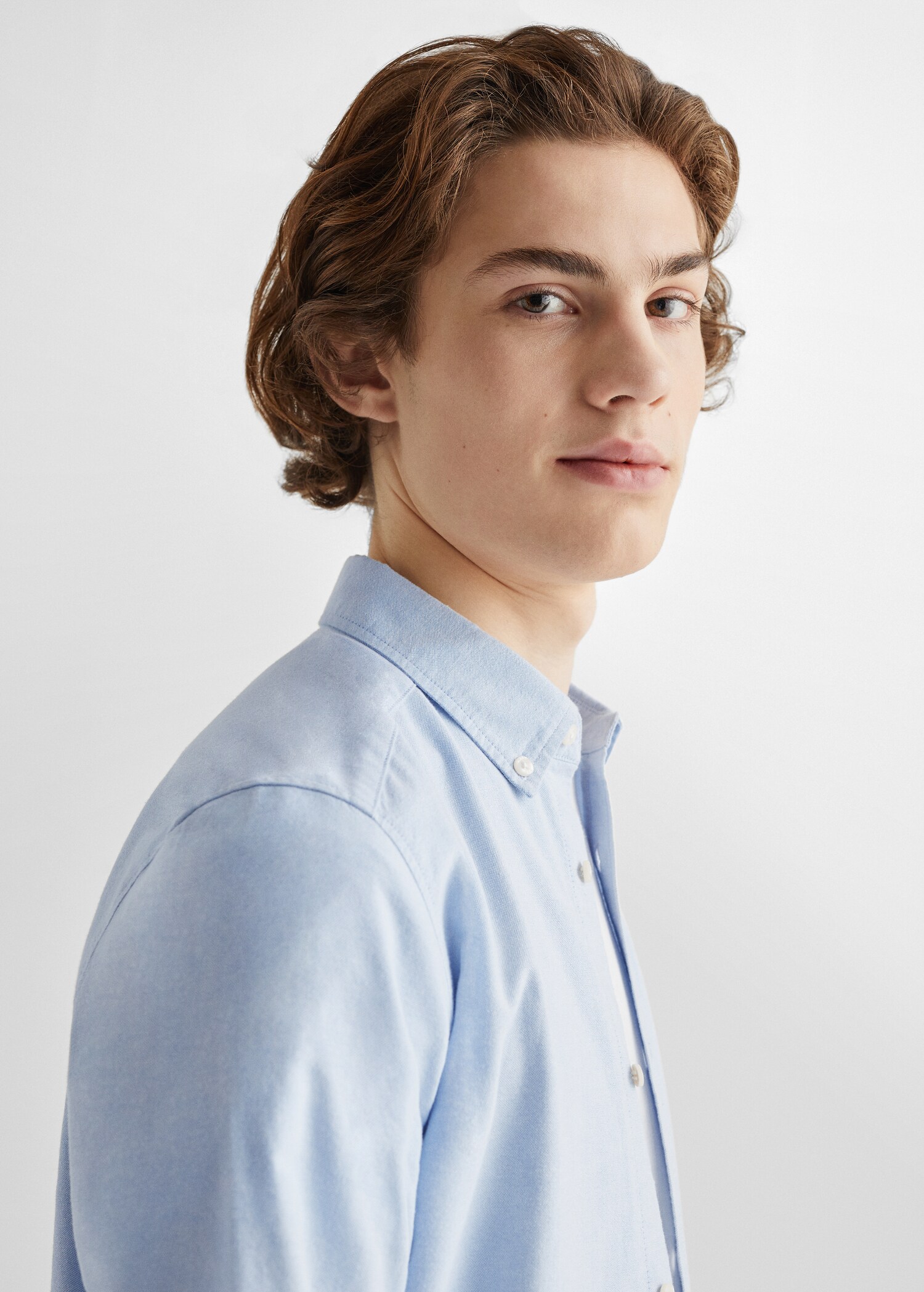 Camisa regular fit Oxford algodón - Detalle del artículo 1