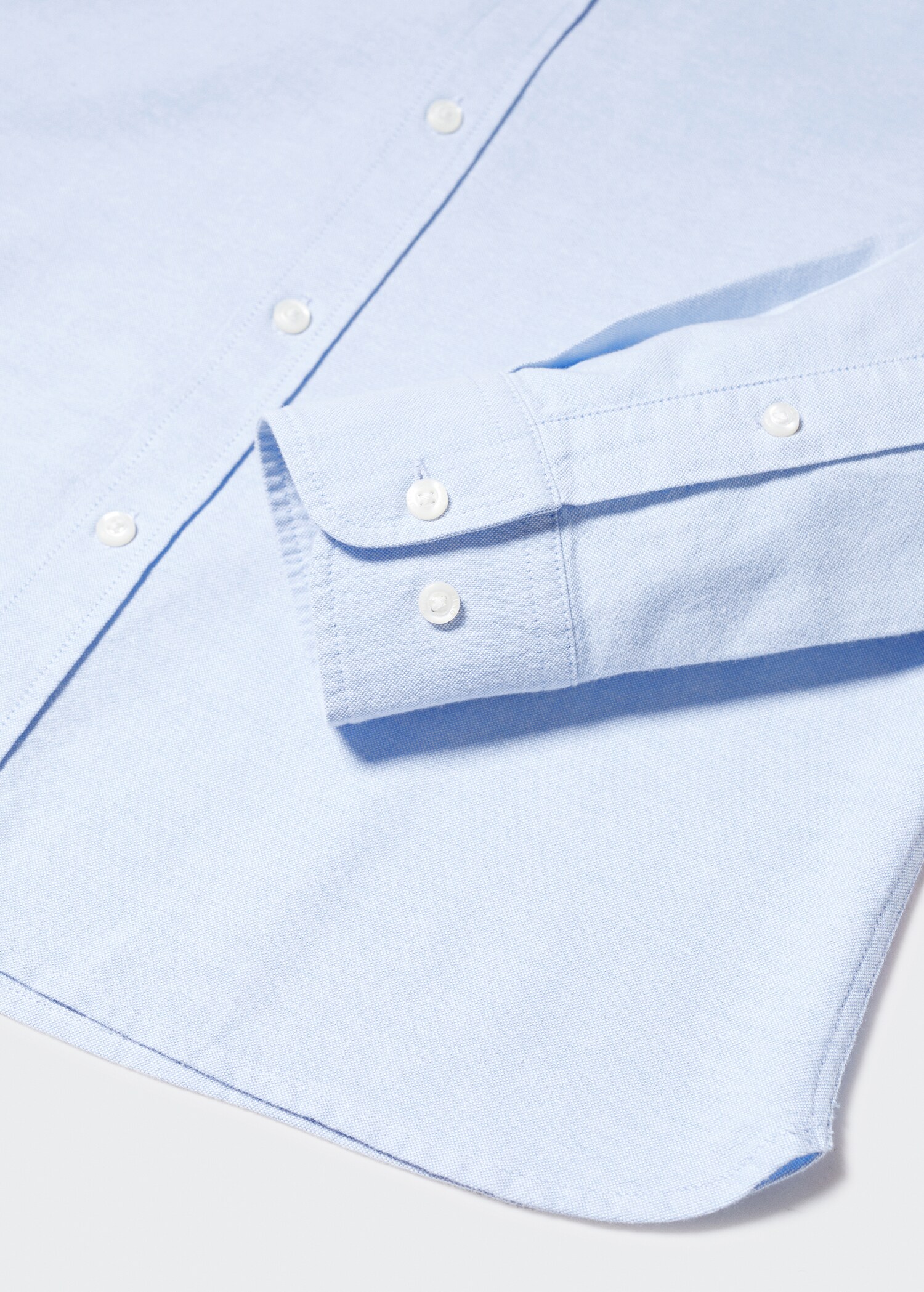 Camisa regular fit Oxford algodón - Detalle del artículo 8