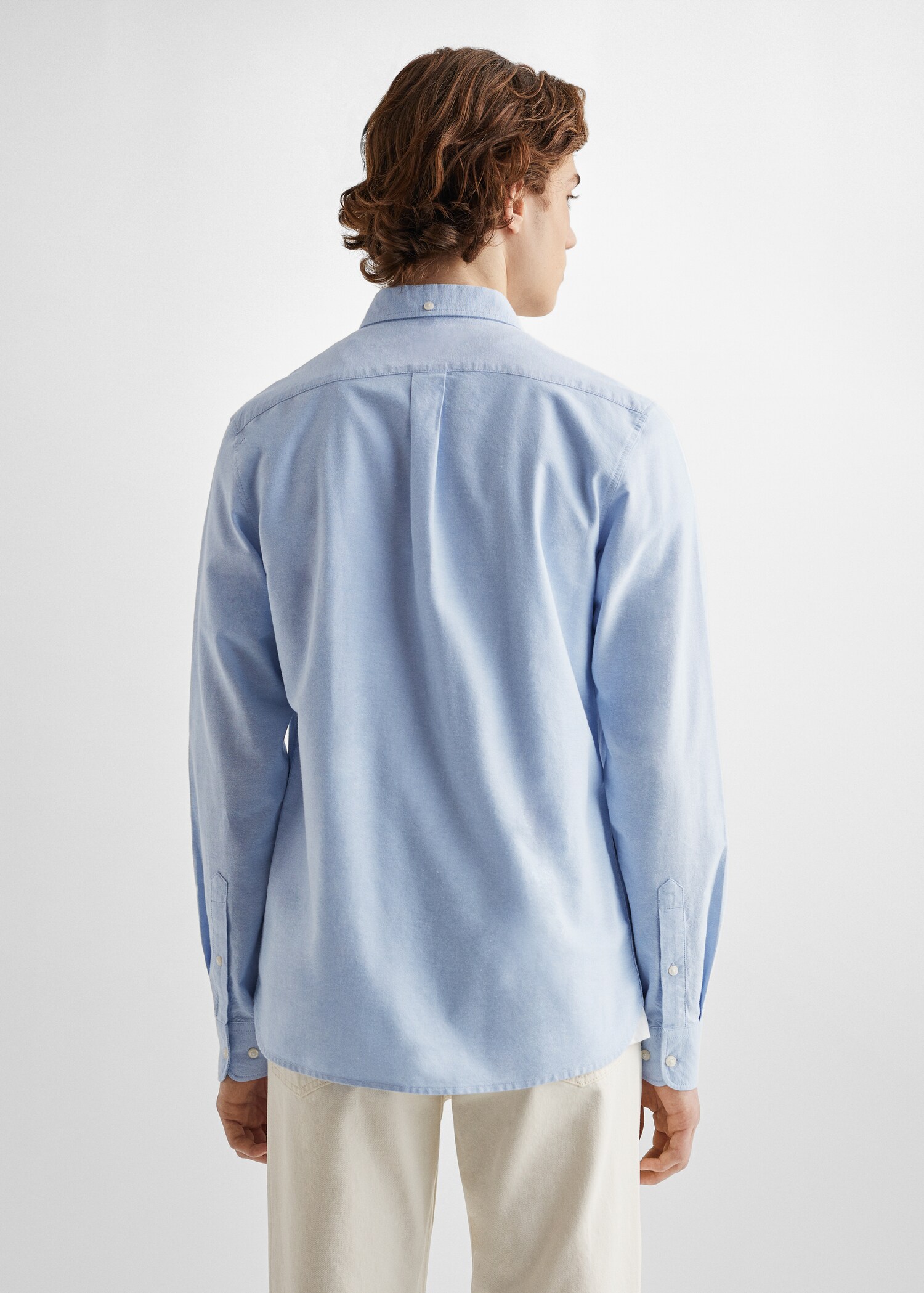 Camisa regular fit Oxford algodón - Reverso del artículo