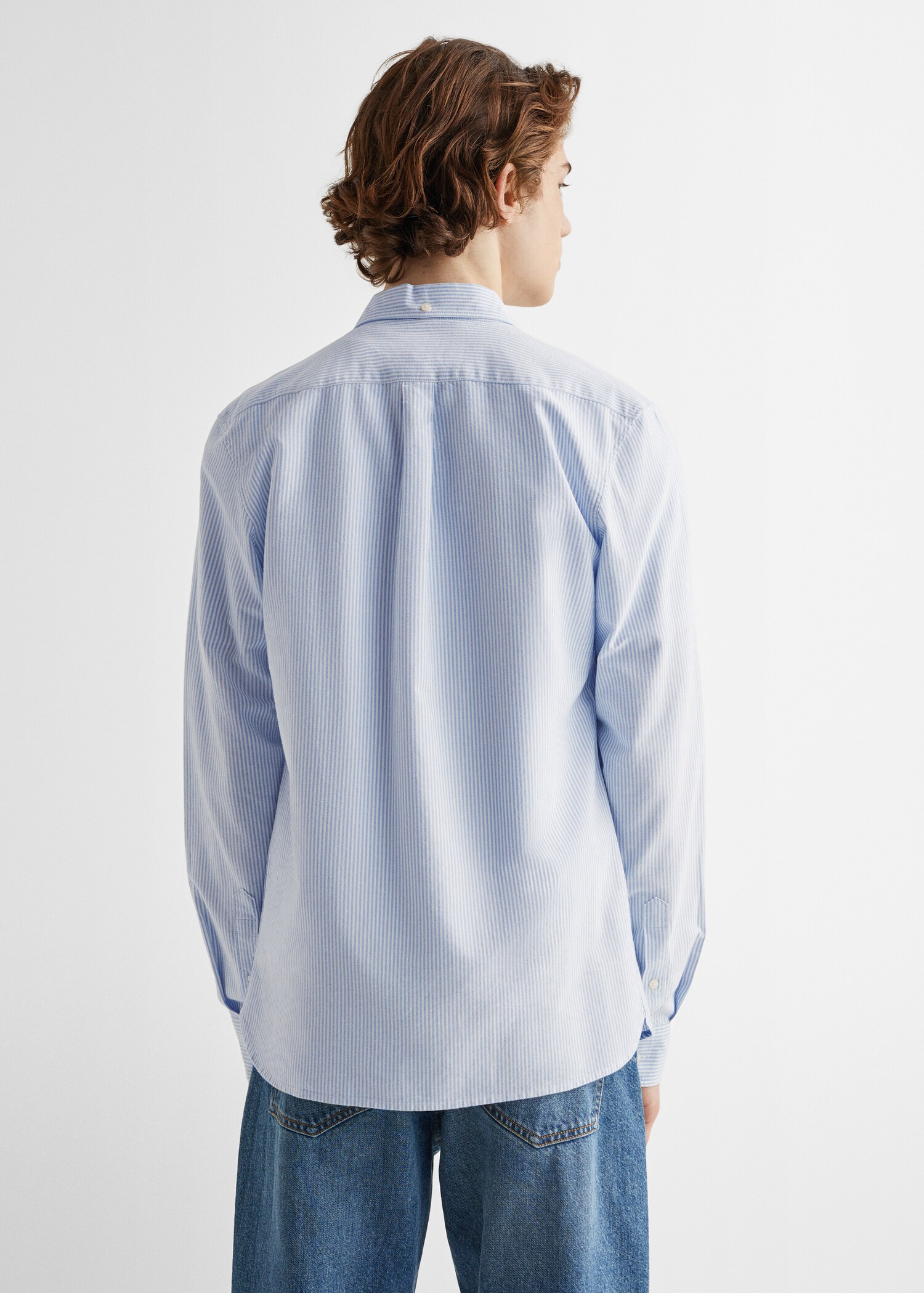 Camisa regular fit Oxford algodón - Reverso del artículo