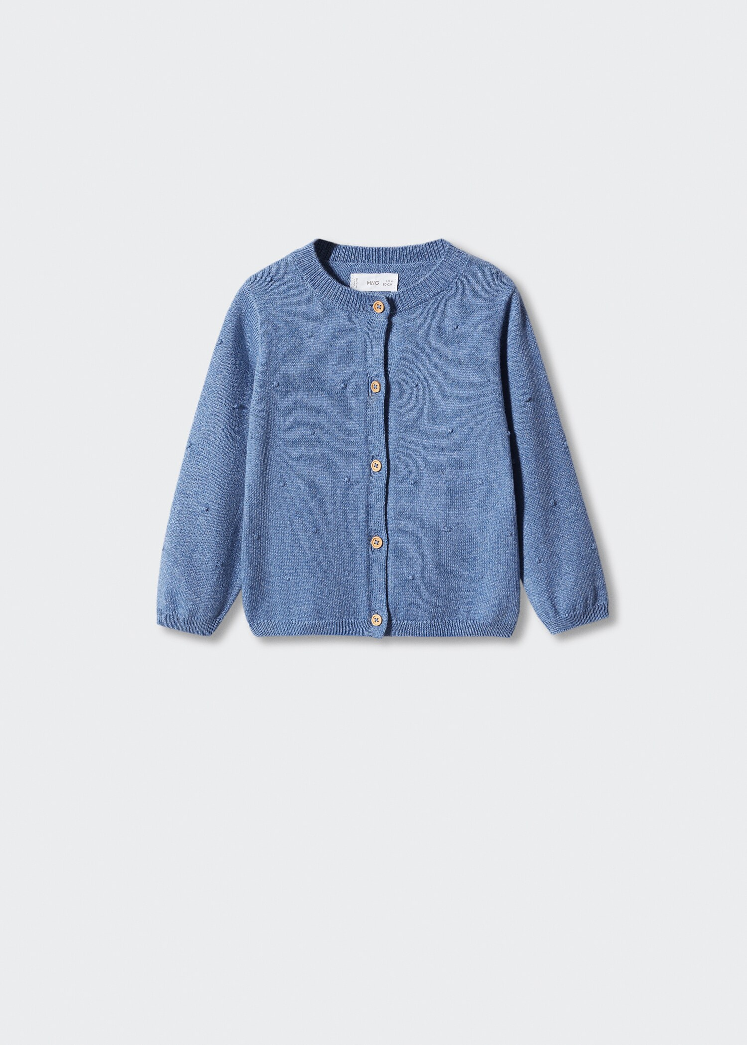 Cotton-blend cardigan - Article without model