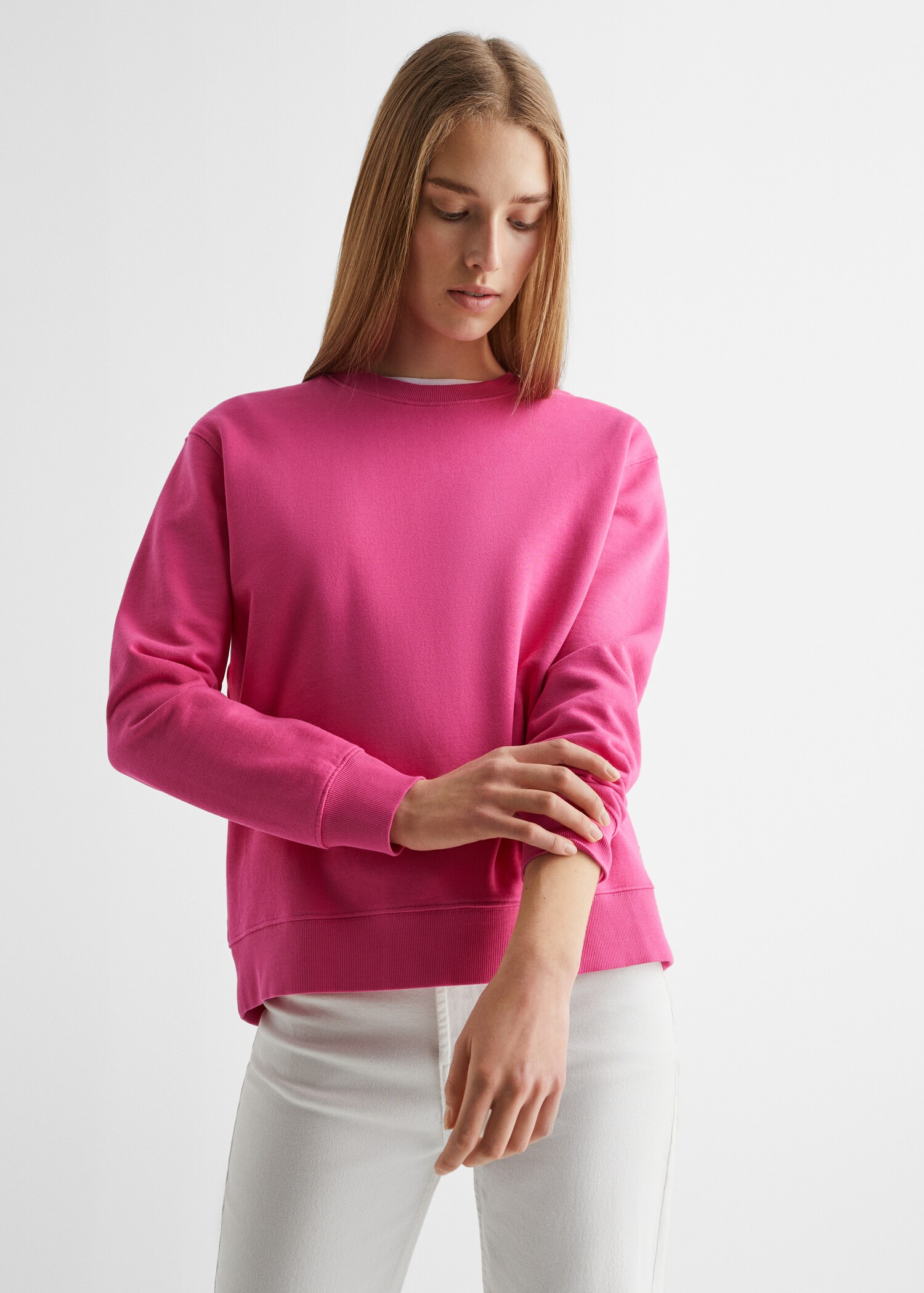 Felpa oversize cotone  - Piano medio