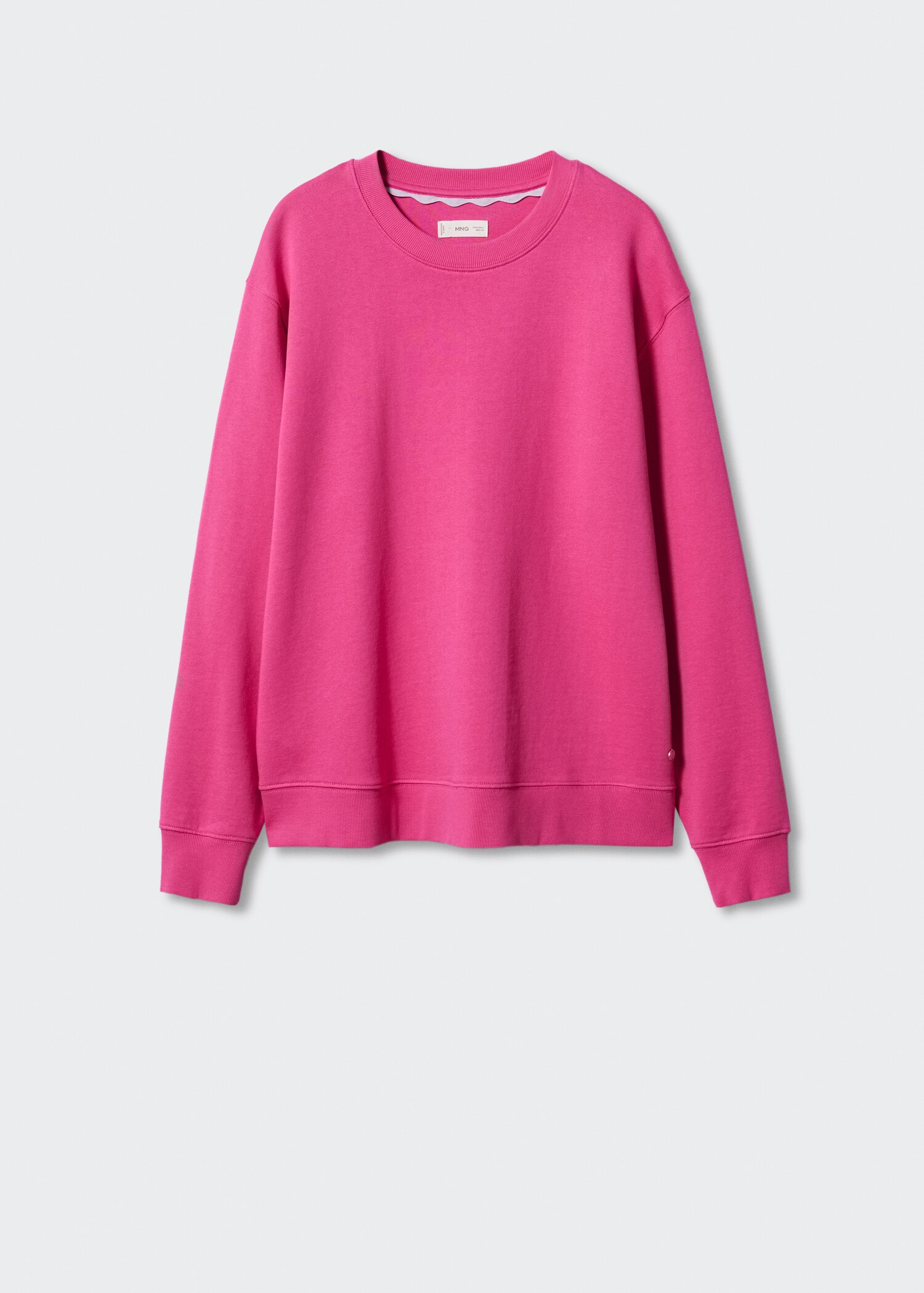 Felpa oversize cotone  - Articolo senza modello