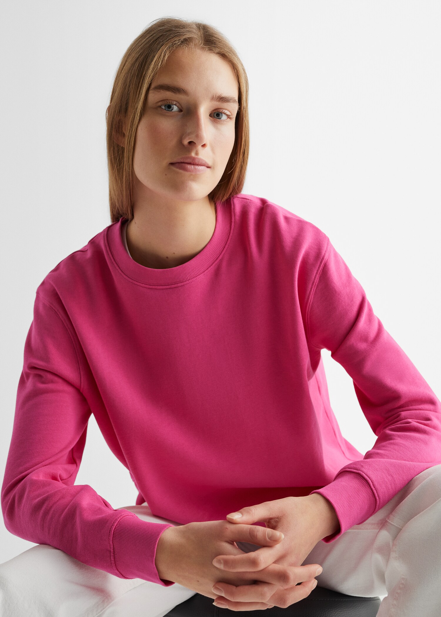 Felpa oversize cotone  - Dettaglio dell'articolo 2