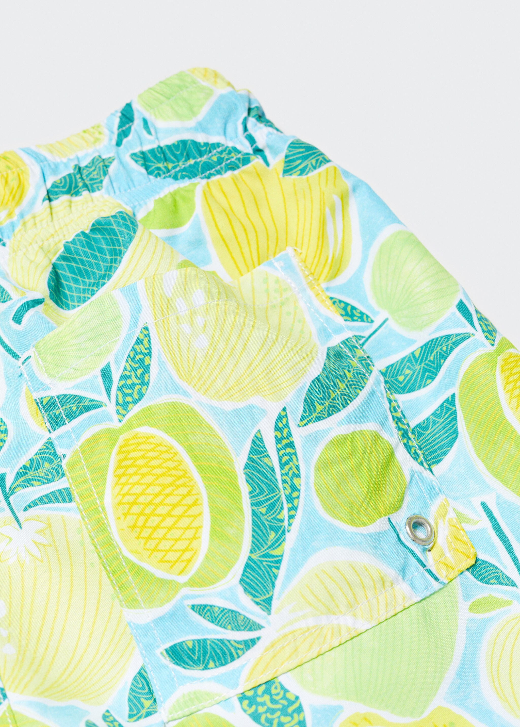 Fruit-print swimming trunks - Details of the article 8