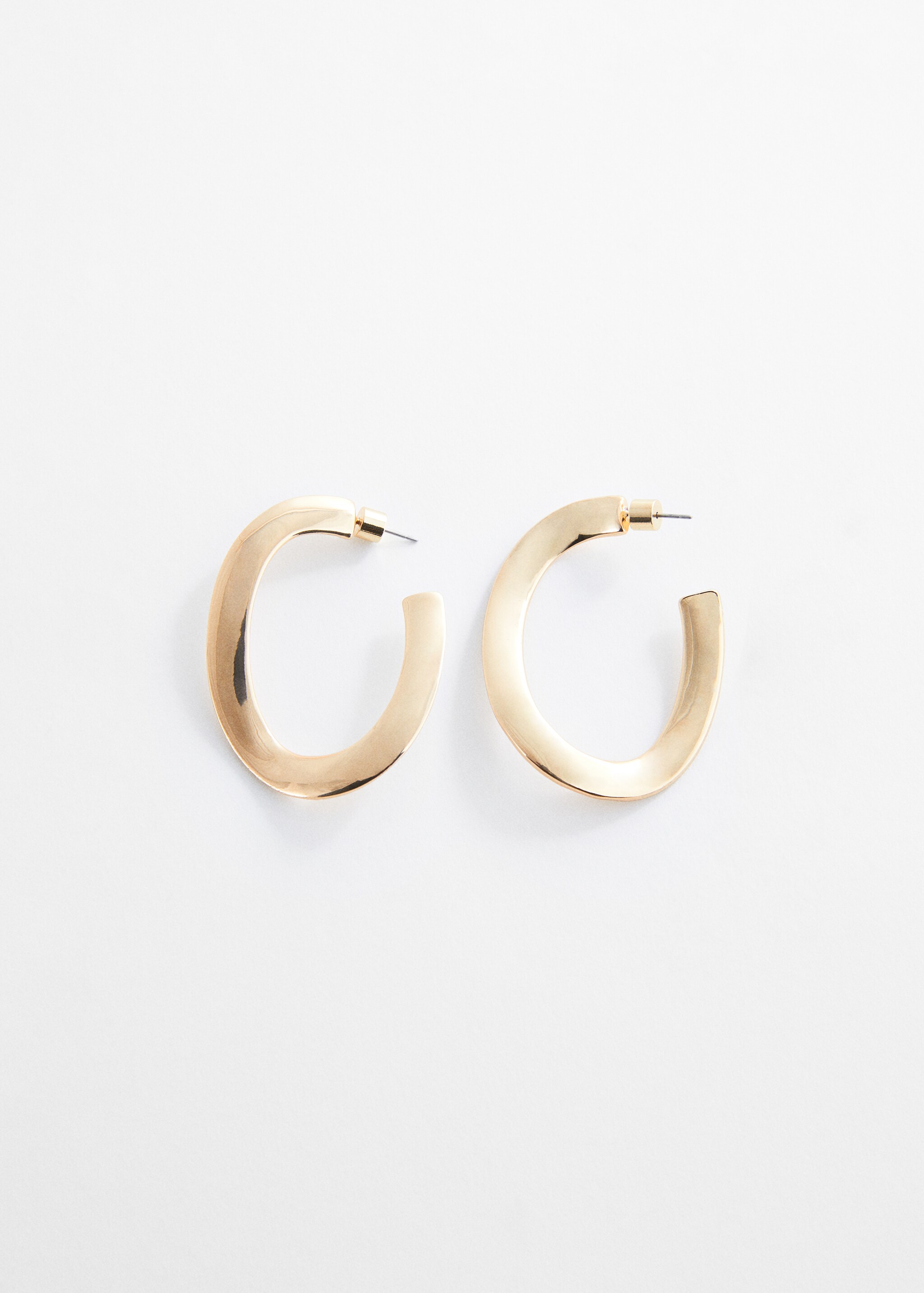 Twisted hoop earrings - Article without model