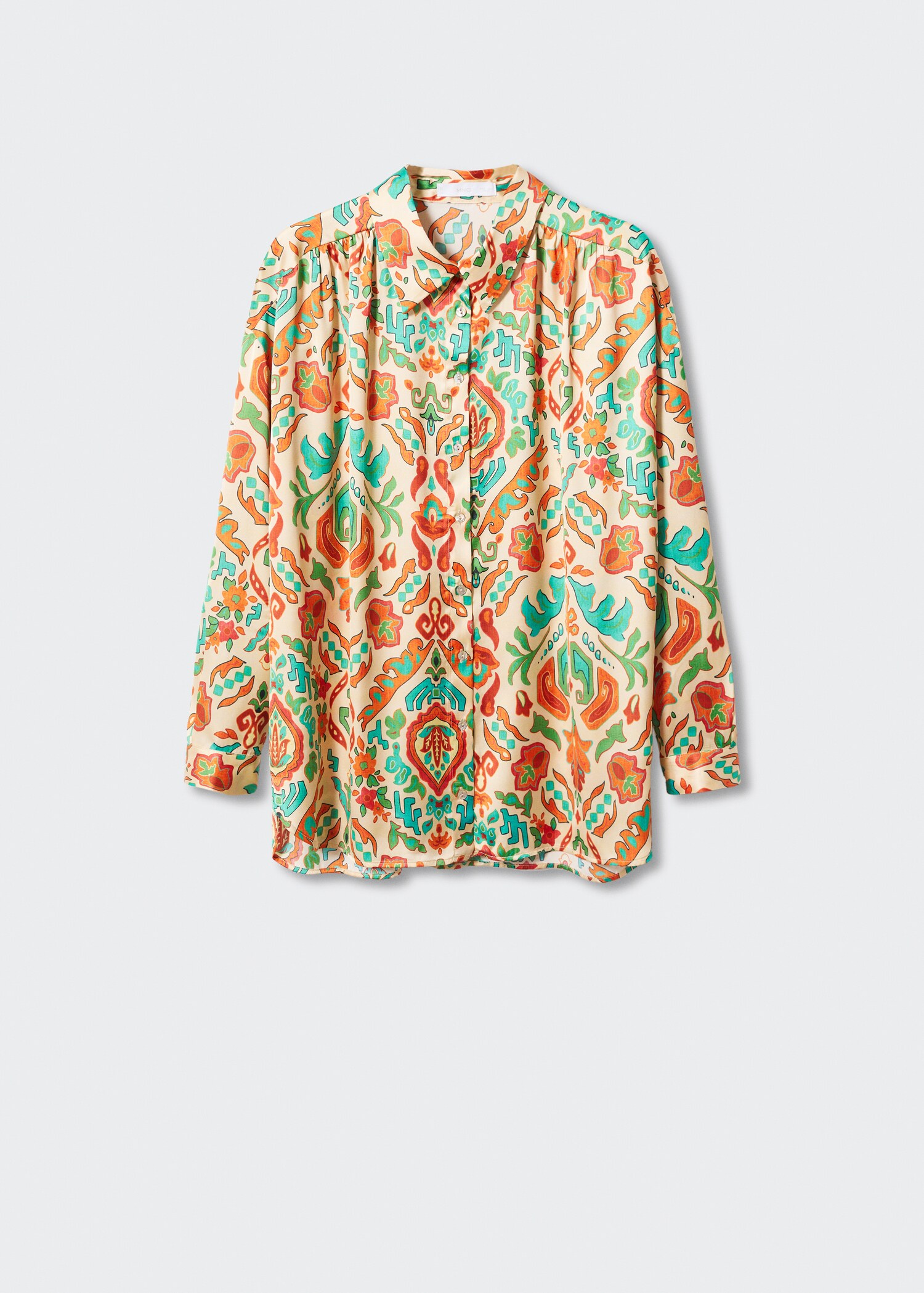 Printed oversize shirt - Article without model