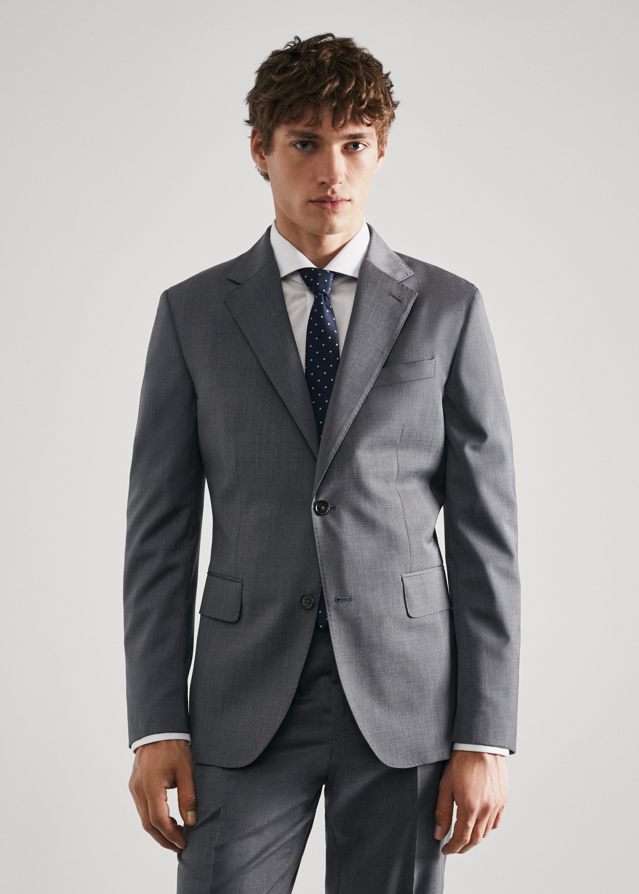 100% virgin wool suit jacket - Medium plane
