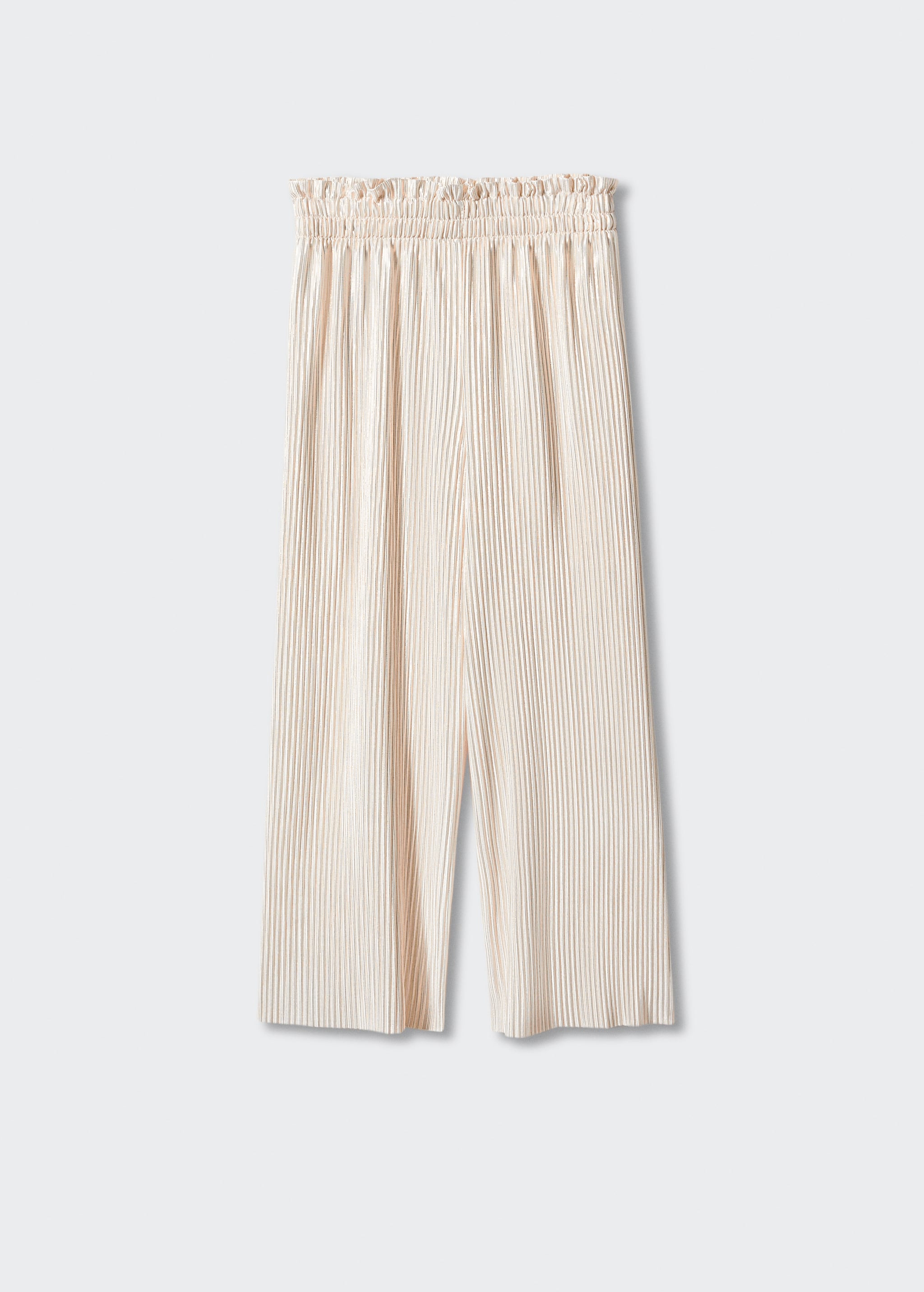 Pleated lurex trousers - Article without model