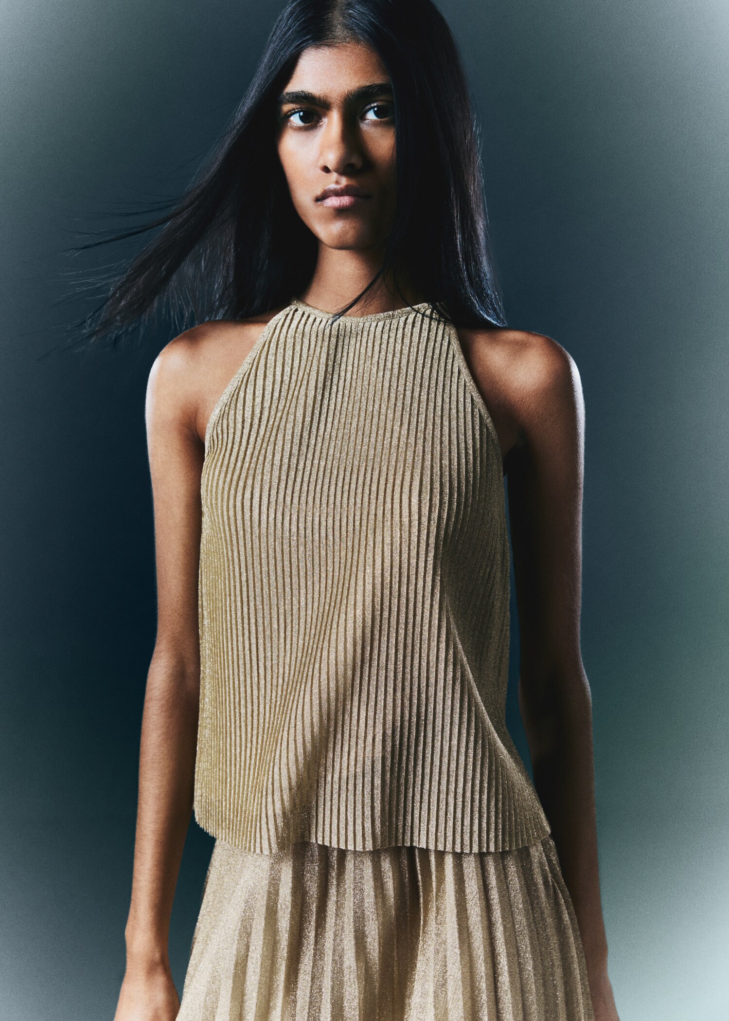 Metallic texture top - Medium plane