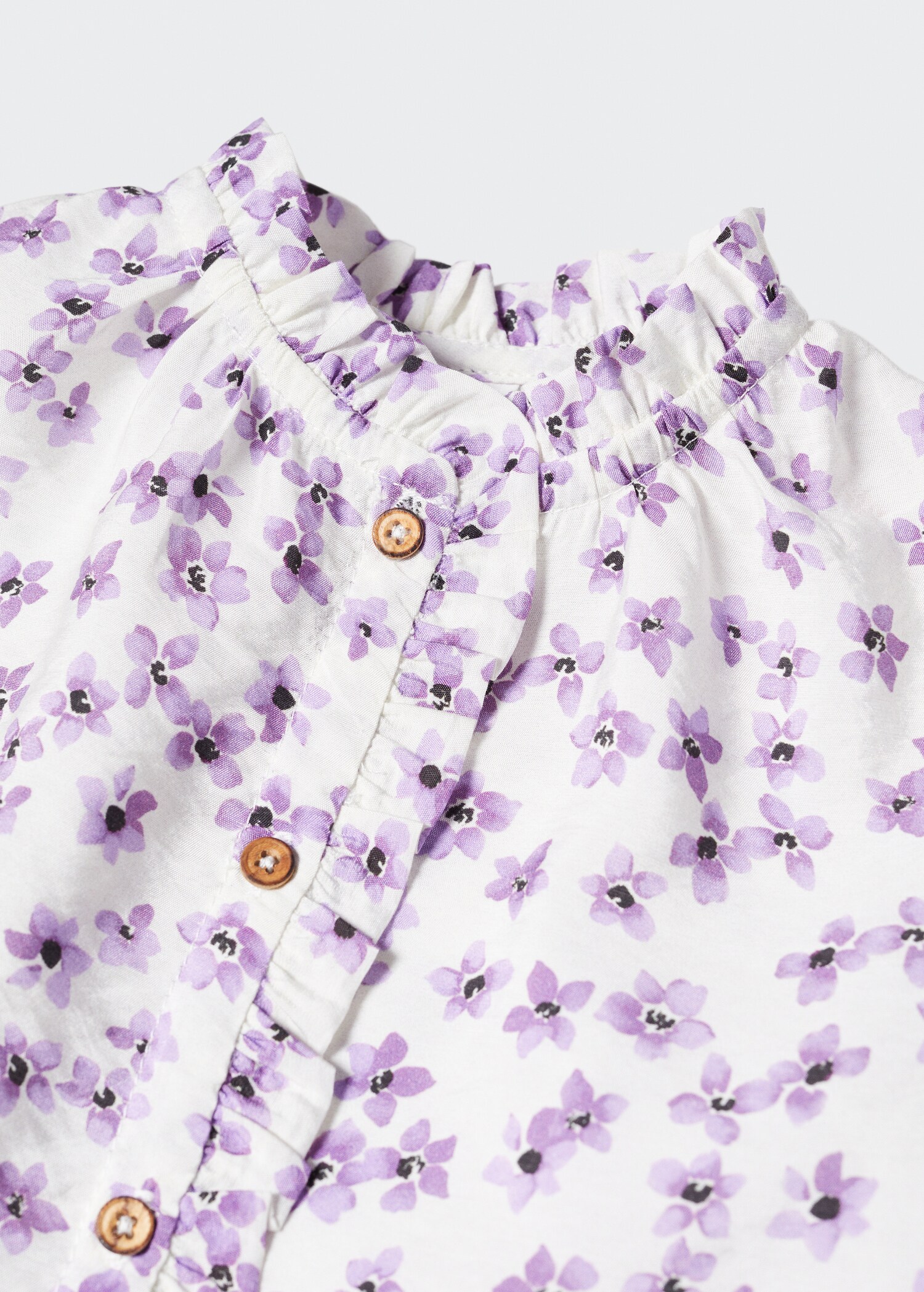 Floral print blouse - Details of the article 8