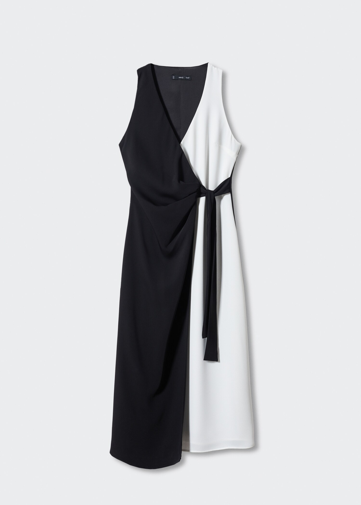 Bow Bicolor dress - Article without model
