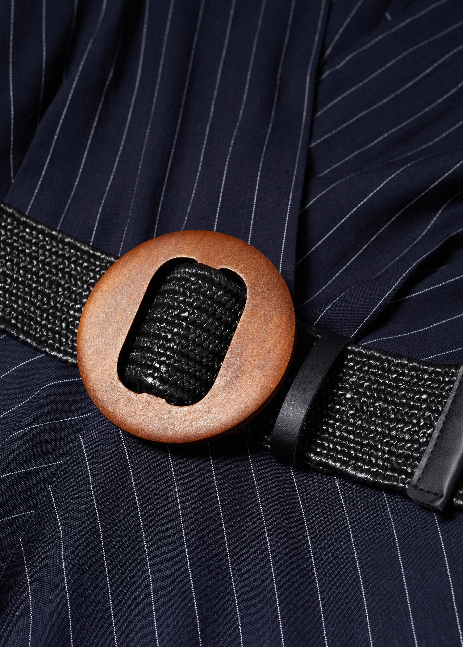 Pinstripe print dress - Details of the article 8