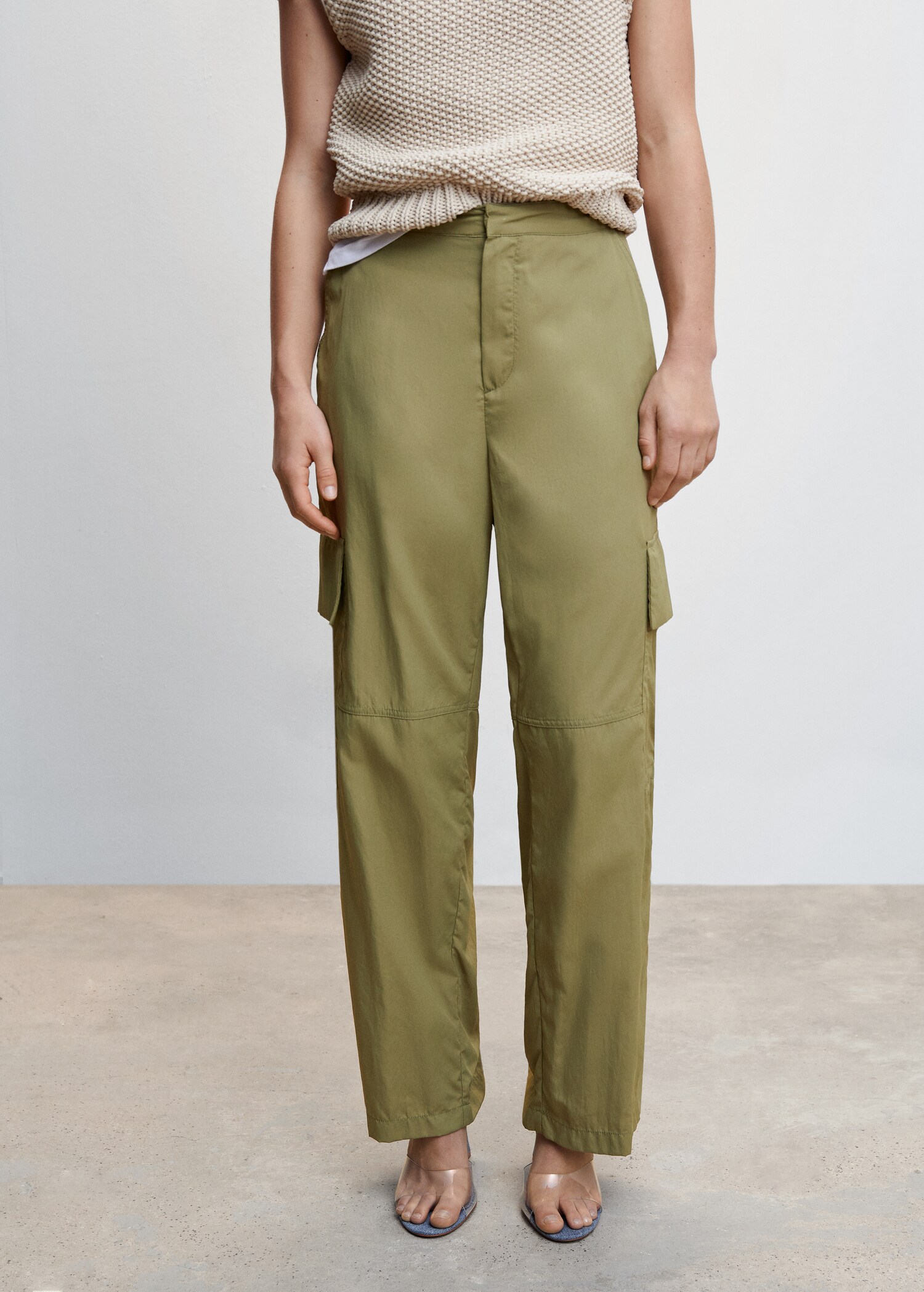 Cargo pants with pocket - Medium plane